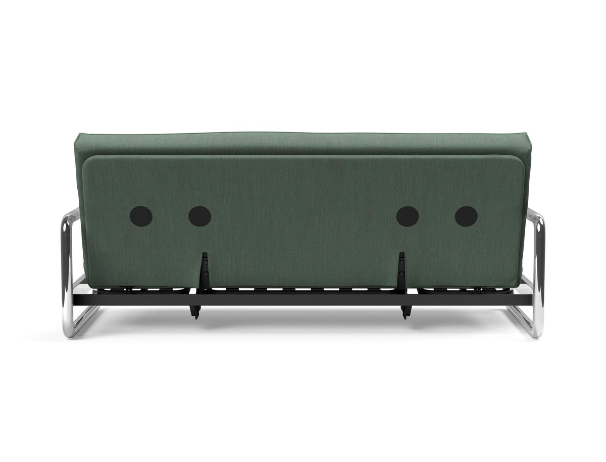 Lomira Schlafsofa 140 Sharp Plus Soft Spring in 518 Elegance Green präsentiert im Onlineshop von KAQTU Design AG. Bettsofa ist von Innovation Living