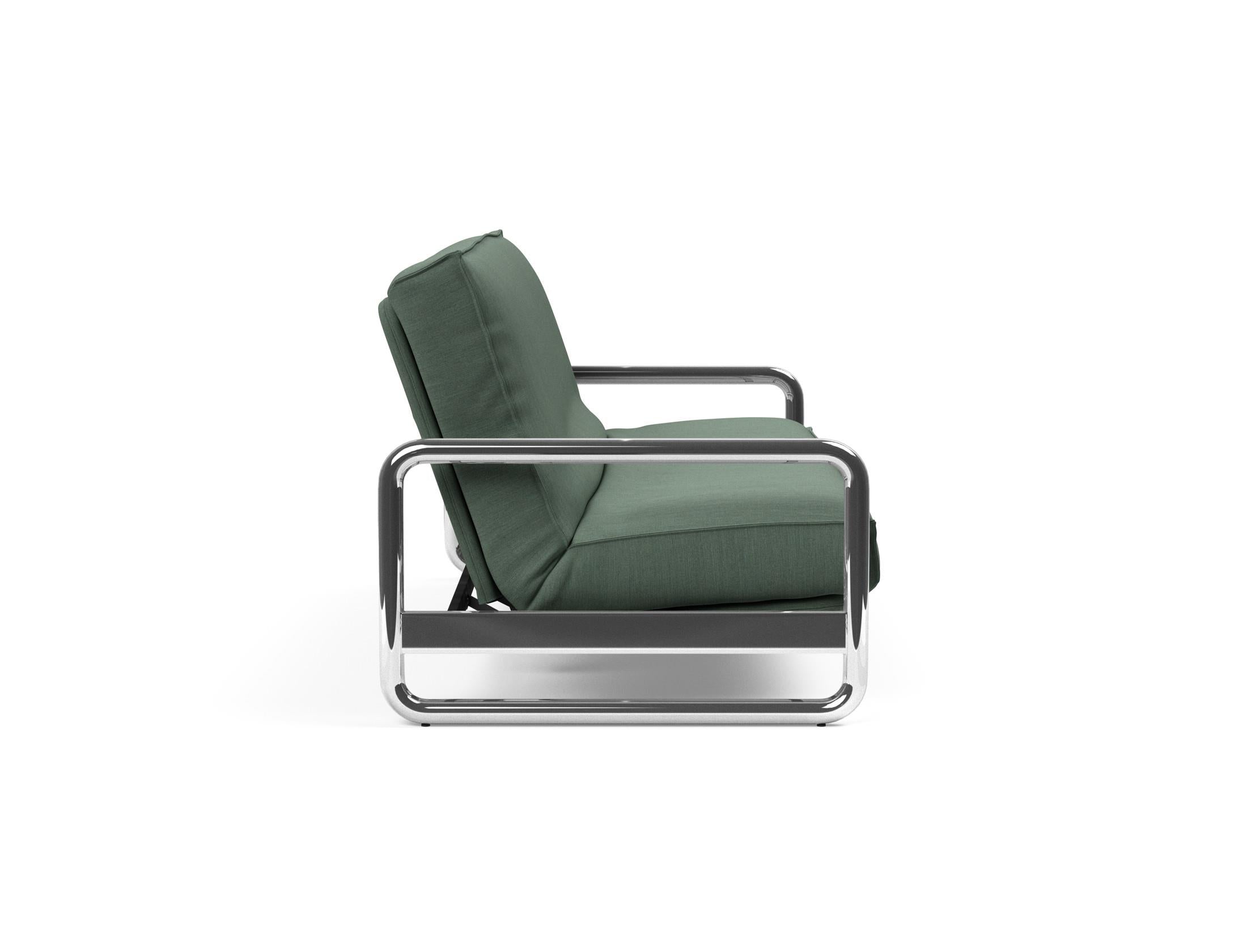 Lomira Schlafsofa 140 Sharp Plus: Stilvolles Schlafsofa mit weichem Soft Spring Bezug, perfekt für gemütliche Nächte und modernes Wohnen.