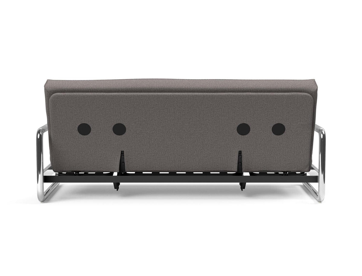 Lomira Schlafsofa 140 Sharp Plus Soft Spring in 521 Mixed Dance Grey präsentiert im Onlineshop von KAQTU Design AG. Bettsofa ist von Innovation Living