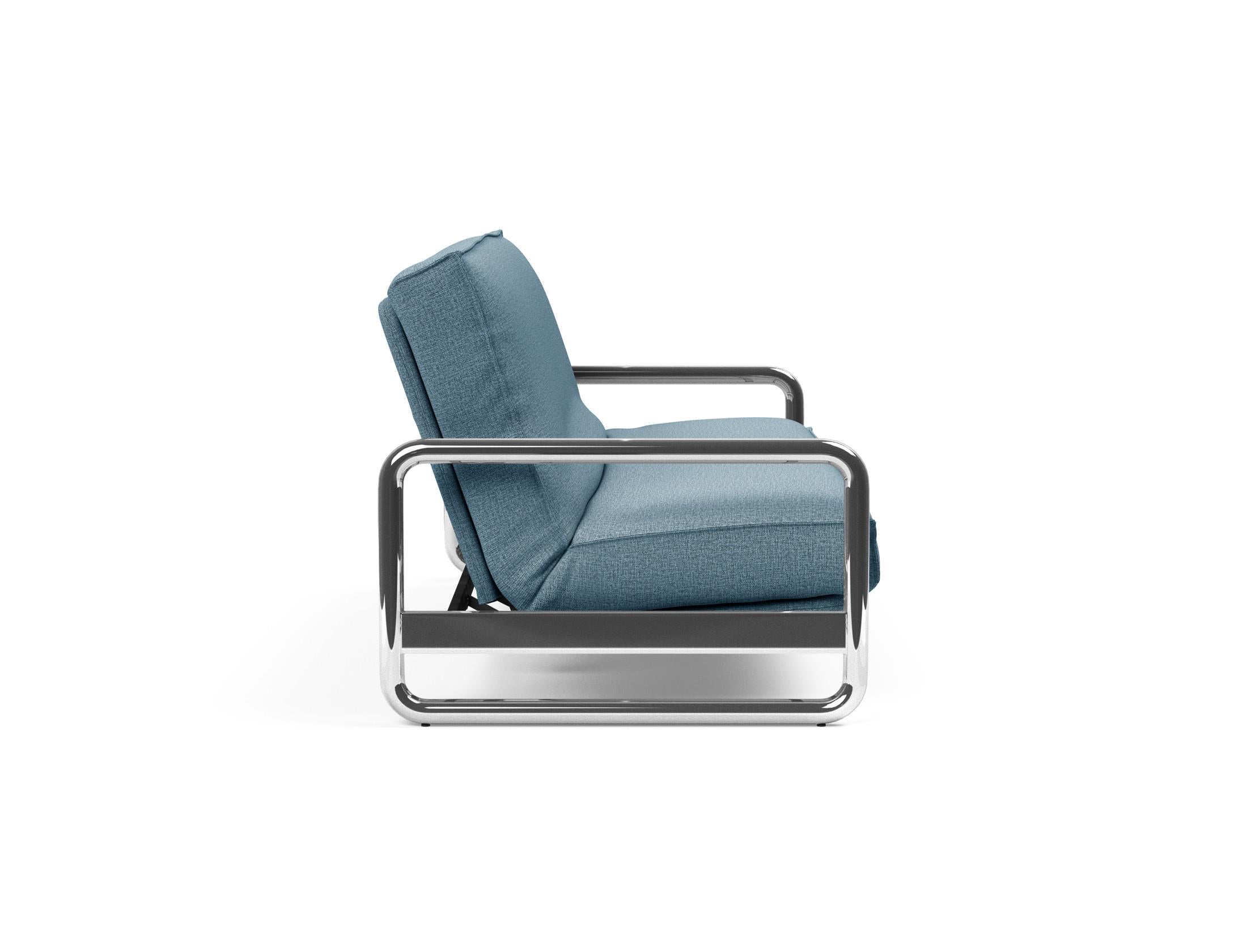 Lomira Schlafsofa 140 Sharp Plus: Stilvolles Schlafsofa mit weichem Soft Spring Bezug, perfekt für gemütliche Nächte und modernes Wohnen.