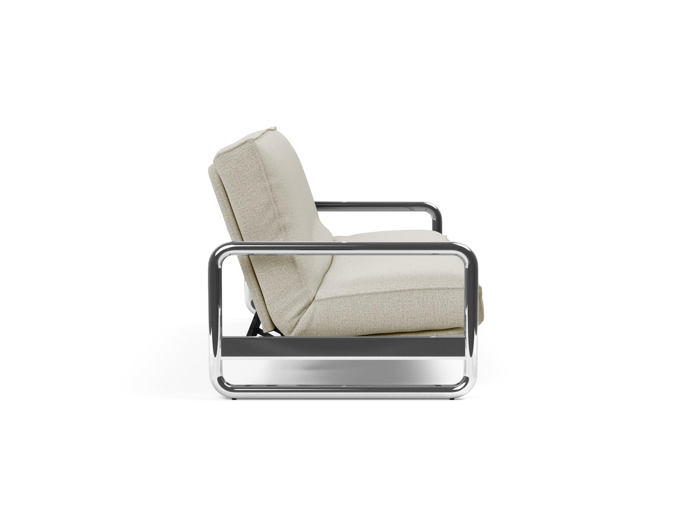 Lomira Schlafsofa 140 Sharp Plus: Stilvolles Schlafsofa mit weichem Soft Spring Bezug, perfekt für gemütliche Nächte und modernes Wohnen.