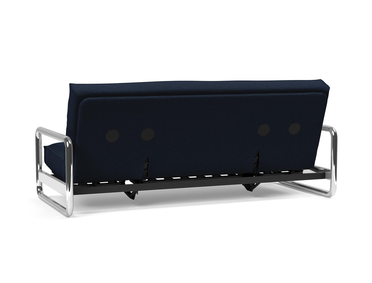 Lomira Schlafsofa 140 Sharp Plus Soft Spring in 528 Mixed Dance Blue präsentiert im Onlineshop von KAQTU Design AG. Bettsofa ist von Innovation Living