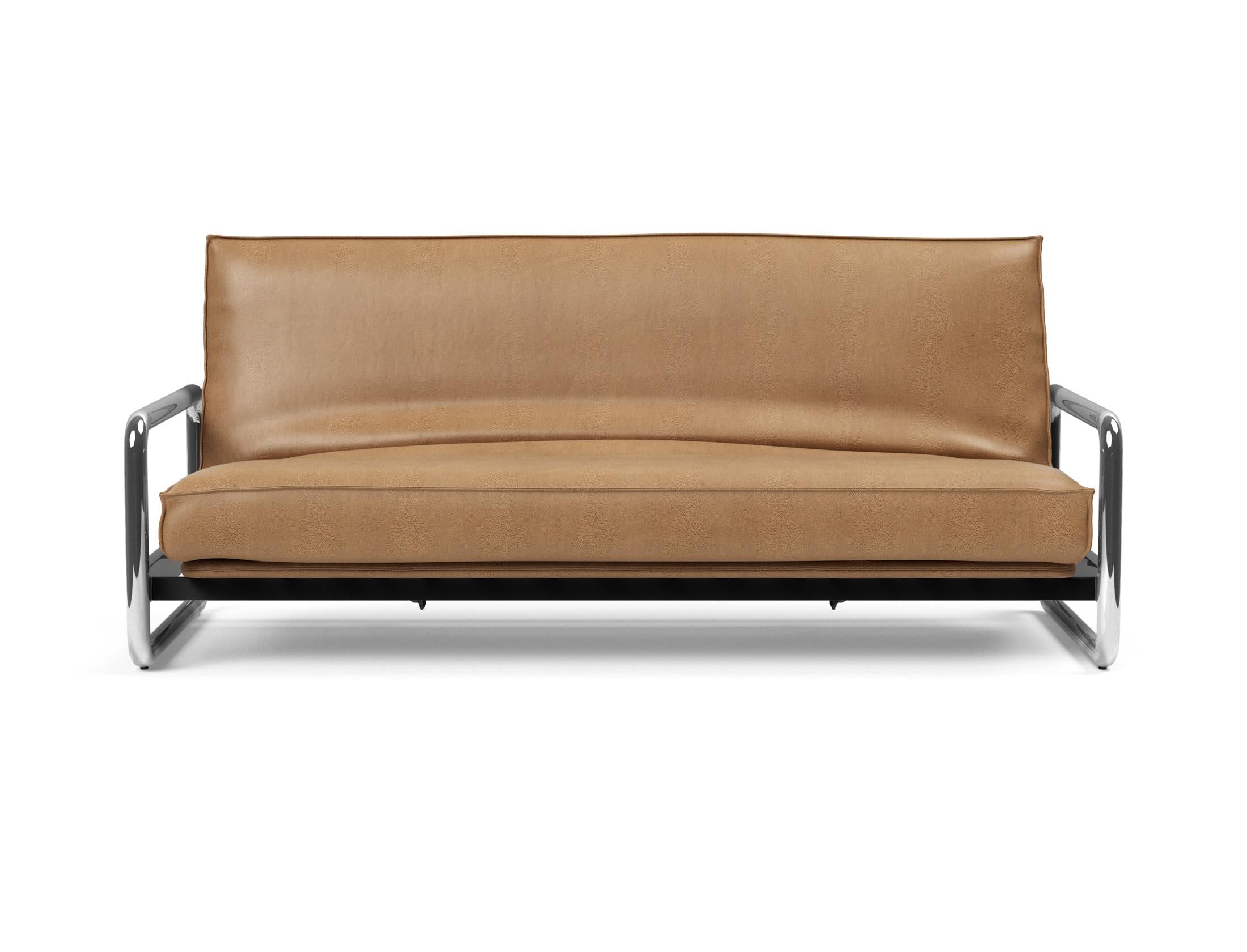 Lomira Schlafsofa 140 Sharp Plus: Elegantes Schlafsofa mit hochwertigem Soft Spring Bezug, ideal für entspannte Nächte und modernes Design.