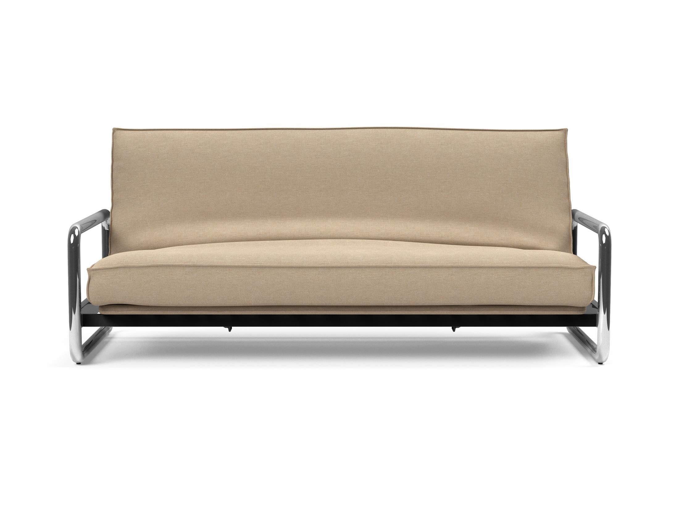 Lomira Schlafsofa 140 Sharp Plus: Stilvolles Schlafsofa mit weichem Soft Spring Bezug, perfekt für gemütliche Nächte und modernes Wohnen.