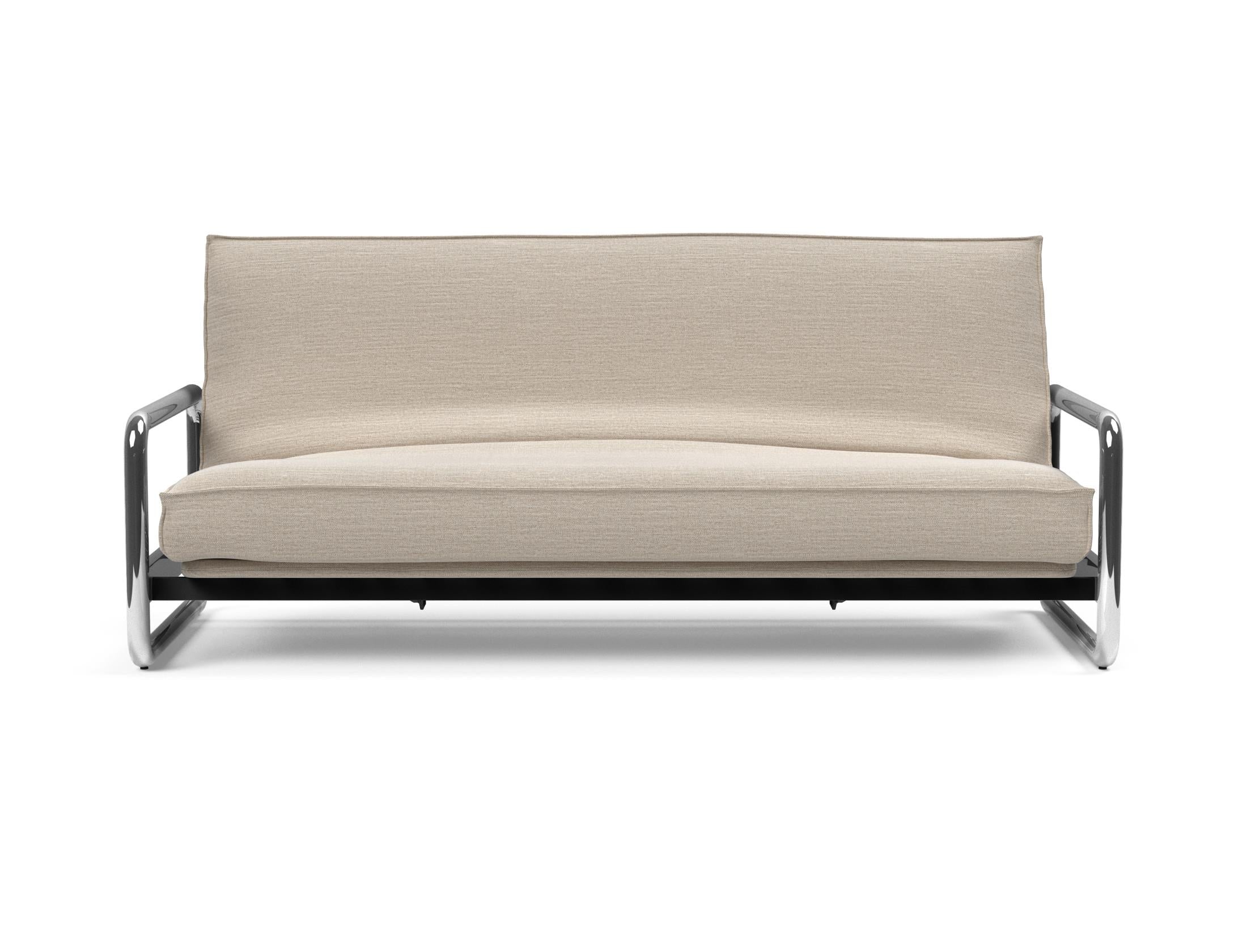 Modernes Lomira Schlafsofa 140 Sharp Plus mit weichem Soft Spring Bezug, perfekt für gemütliche Abende und vielseitige Wohnkonzepte.