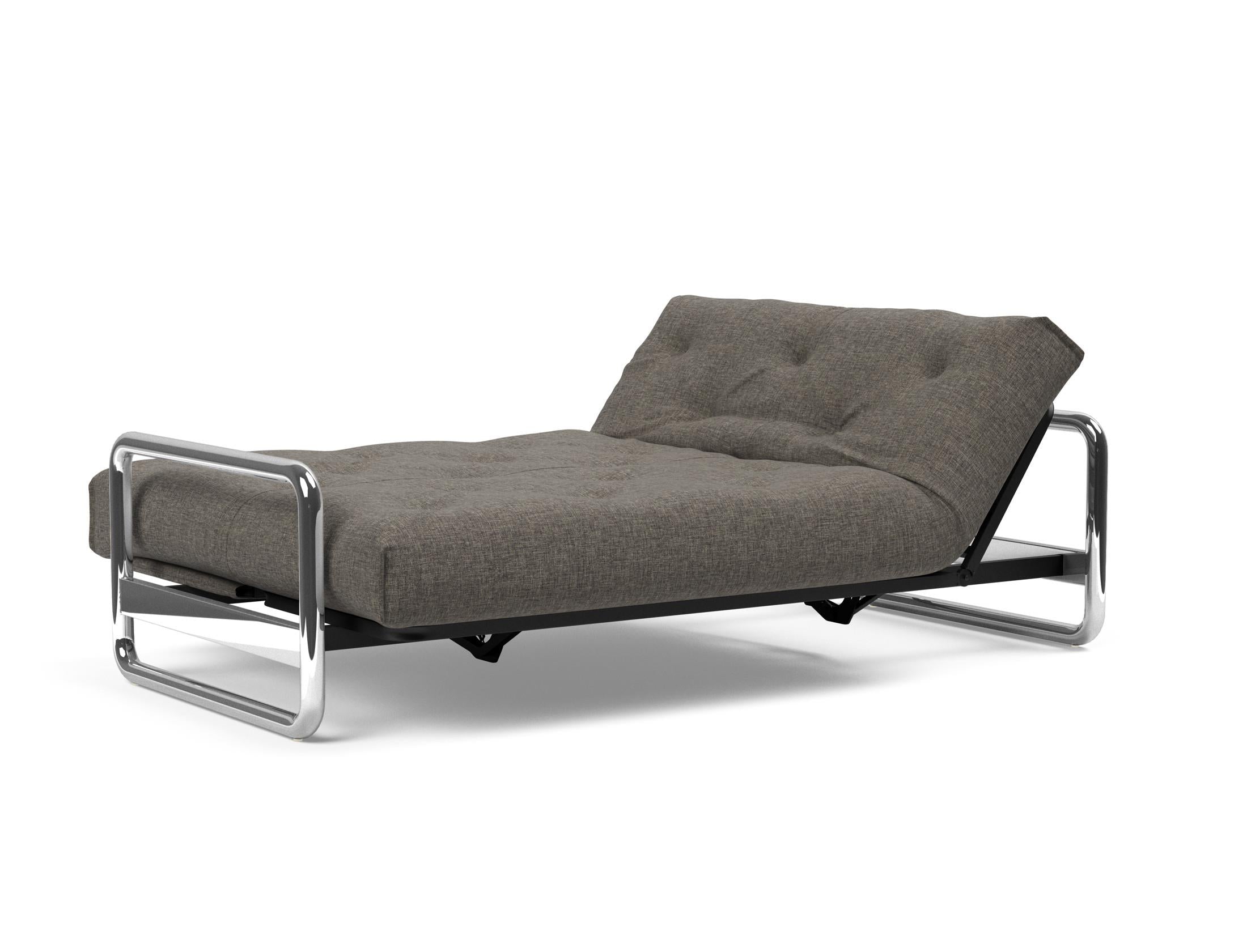 Erleben Sie das Lomira Schlafsofa 140 Nordic Soft Spring von Innovation Living – eine perfekte Kombination aus modernem Stil und optimalem Komfort für erholsame Nächte.