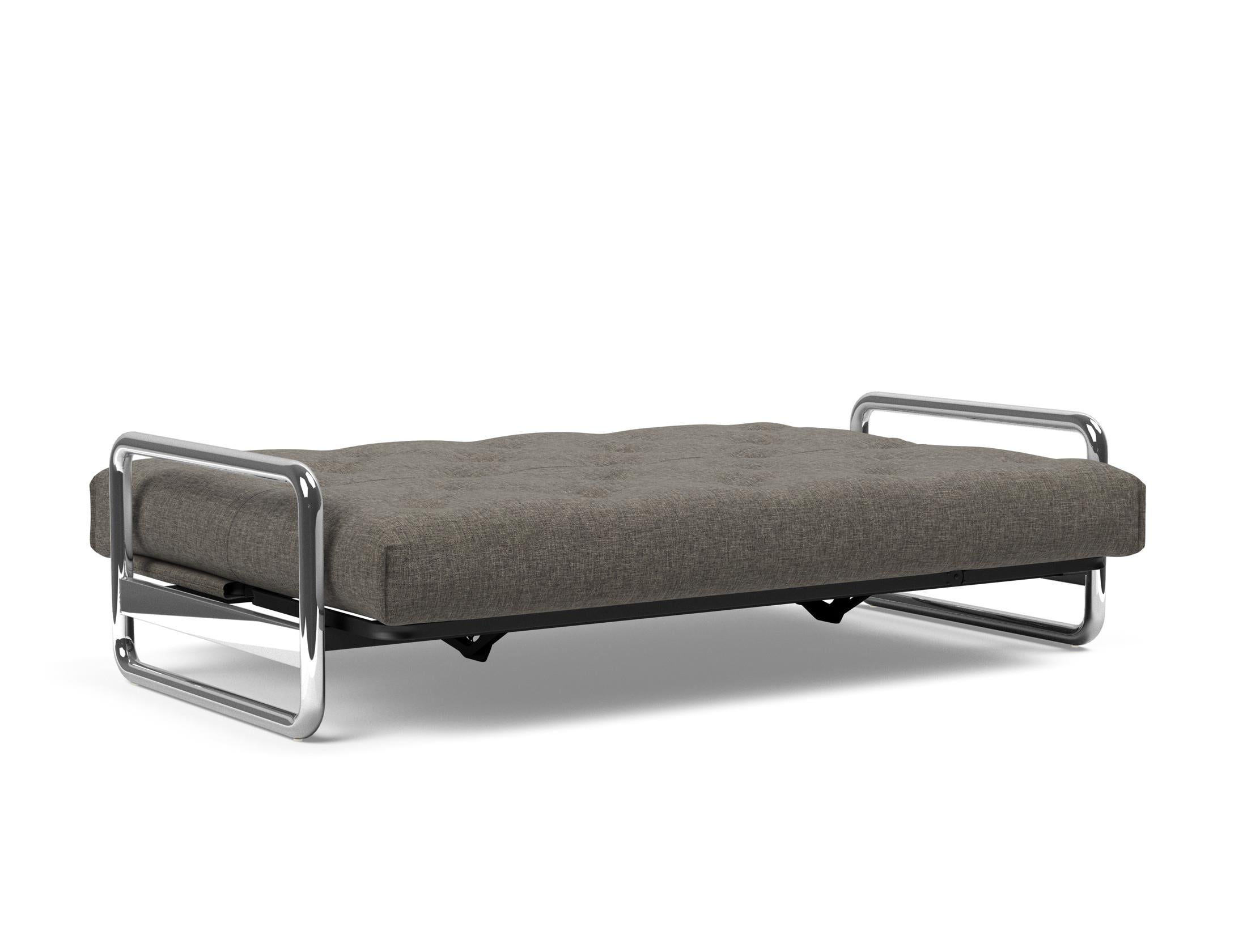 Entdecken Sie das Lomira Schlafsofa 140 Nordic Soft Spring von Innovation Living – stilvolles Design trifft auf höchsten Schlafkomfort für Ihr Zuhause.