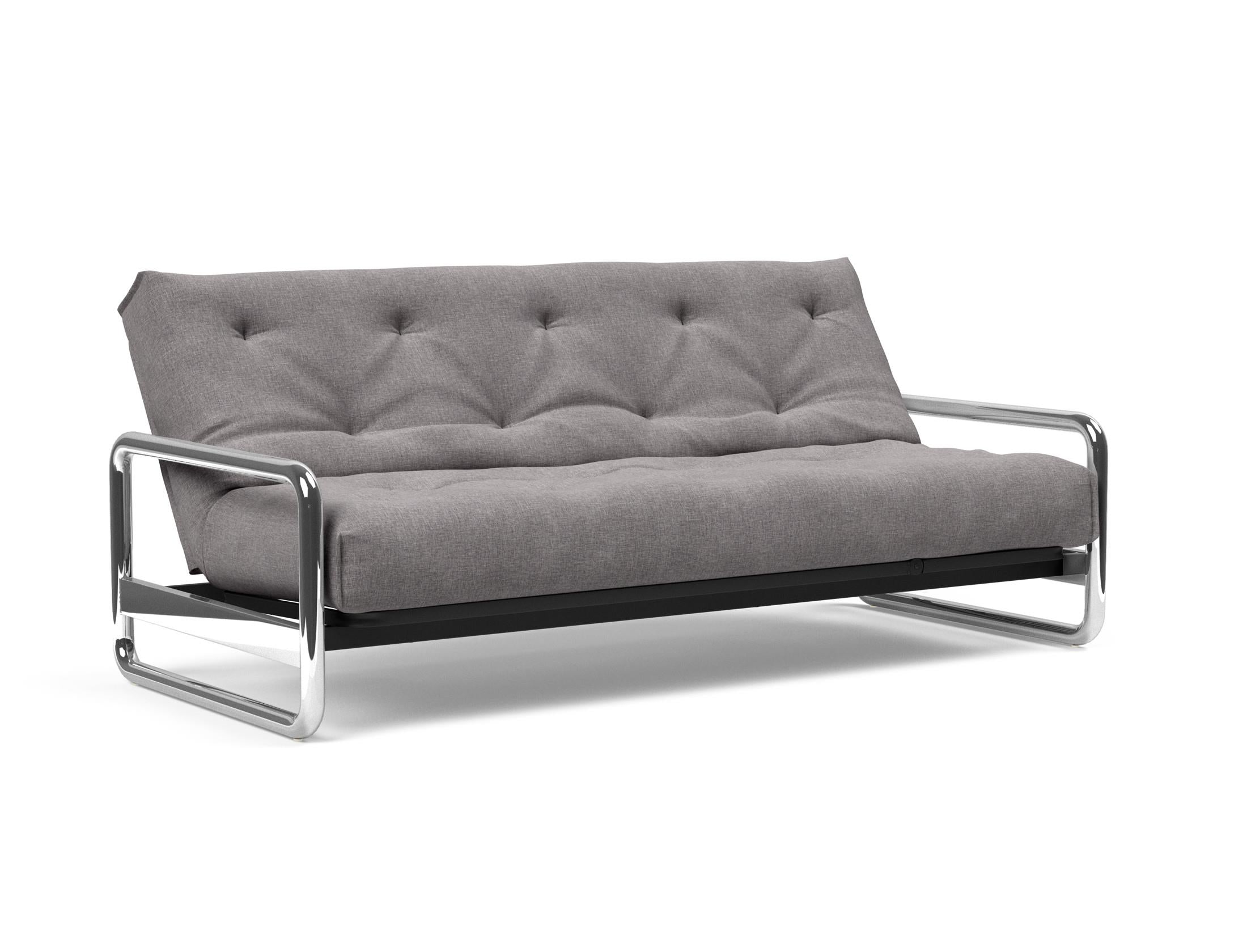 Entdecken Sie das Lomira Schlafsofa 140 Nordic Soft Spring von Innovation Living – stilvolles Design trifft auf höchsten Schlafkomfort für Ihr Zuhause.