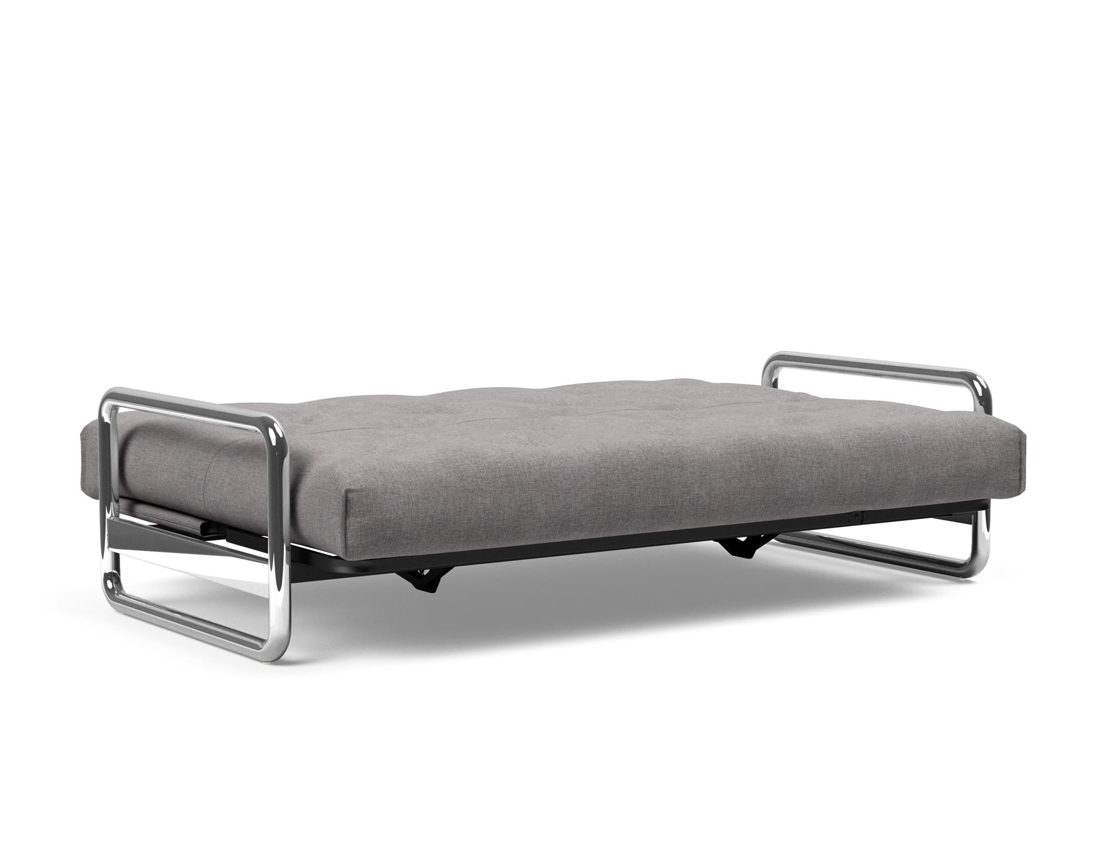 Entdecken Sie das Lomira Schlafsofa 140 Nordic Soft Spring von Innovation Living – stilvolles Design trifft auf hervorragende Schlafqualität.