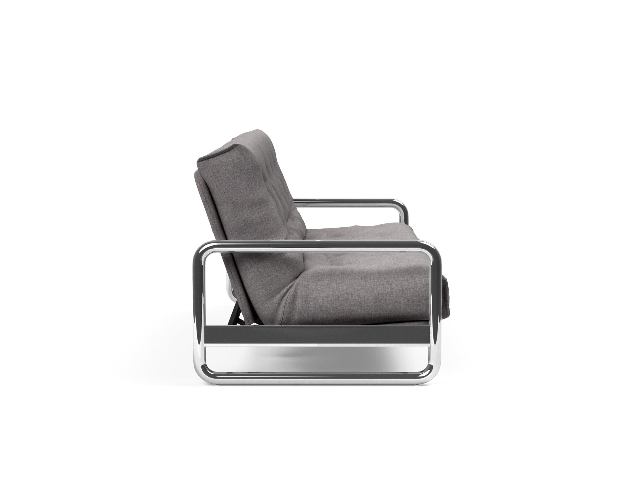 Erleben Sie das stilvolle Lomira Schlafsofa 140 Nordic von Innovation Living – perfekt für entspannte Nächte und elegantes Wohnen.