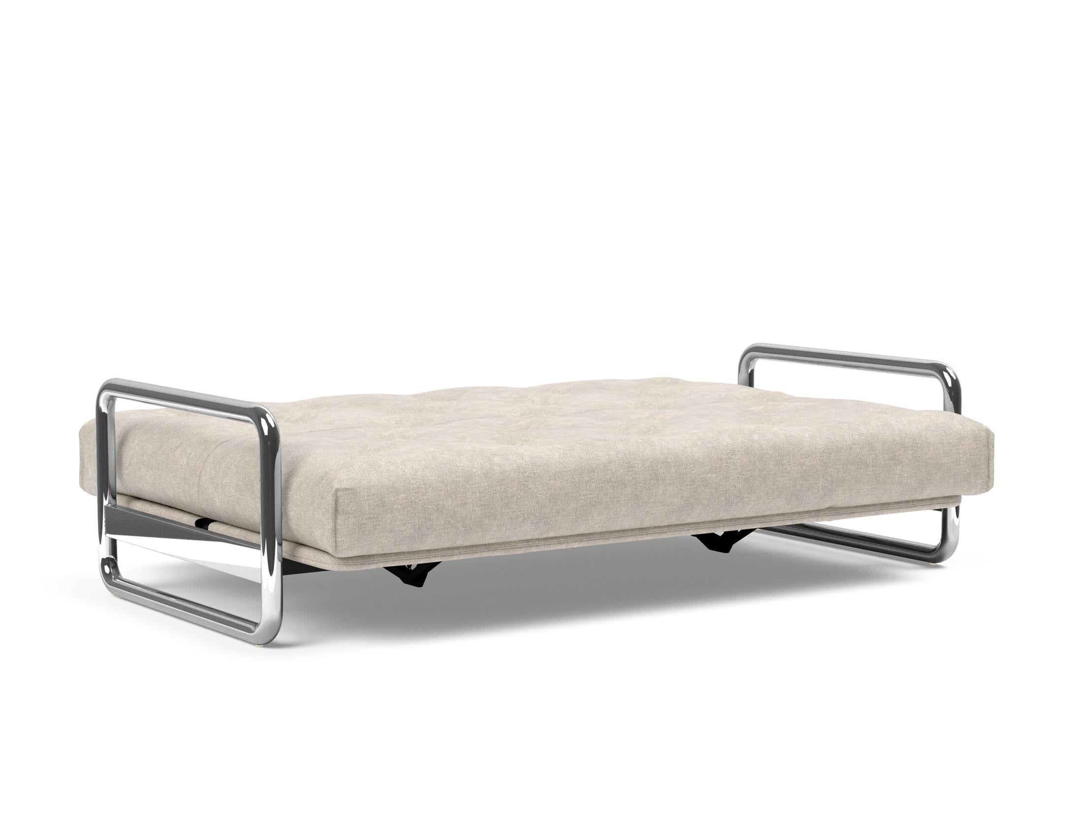 Lomira sofa bed 140 Nordic with frame cover Soft <tc>Spring</tc>