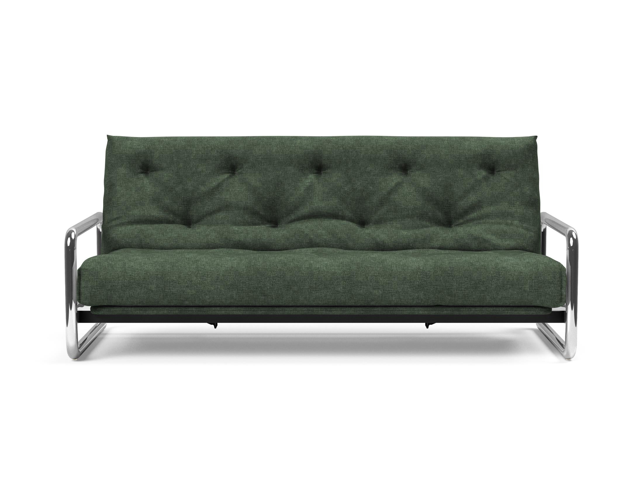 Lomira sofa bed 140 Nordic with frame cover Soft <tc>Spring</tc>