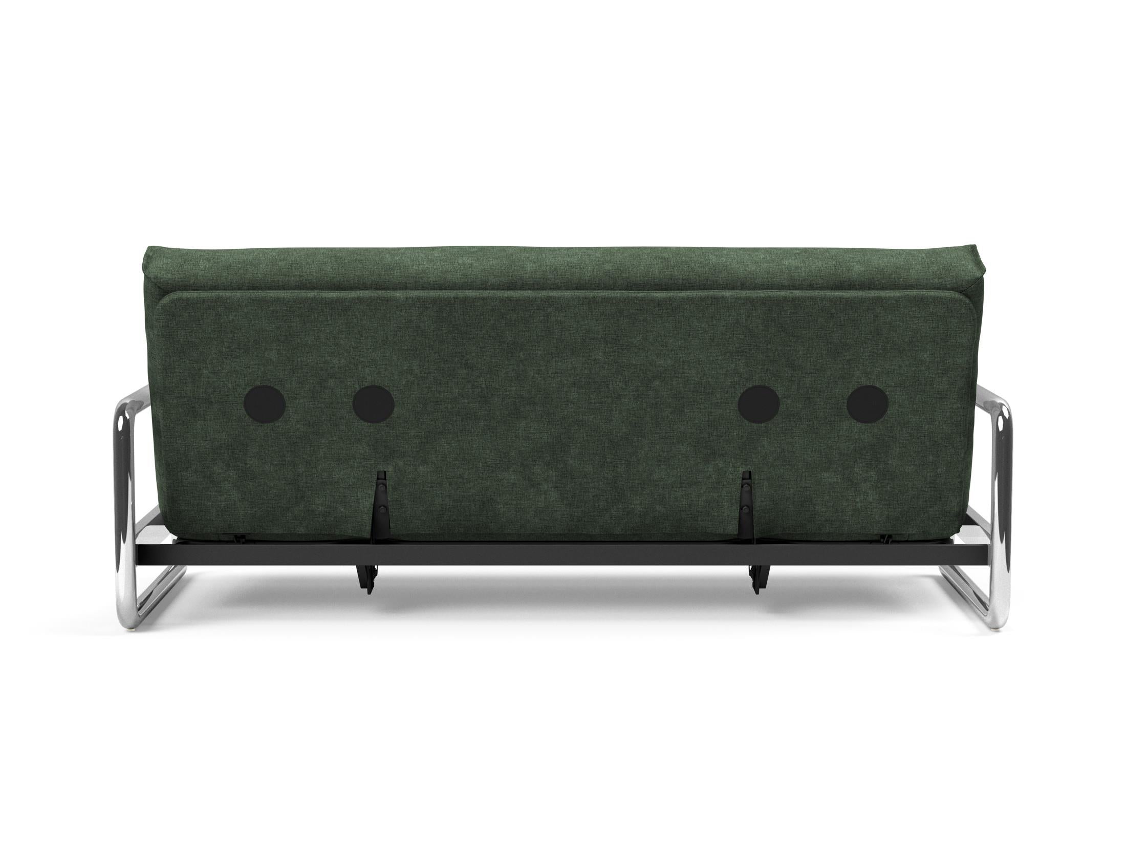 Lomira sofa bed 140 Nordic with frame cover Soft <tc>Spring</tc>