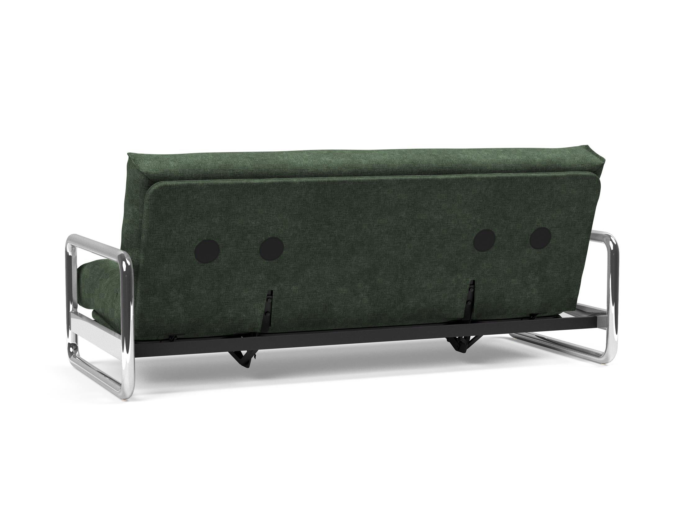 Lomira sofa bed 140 Nordic with frame cover Soft <tc>Spring</tc>