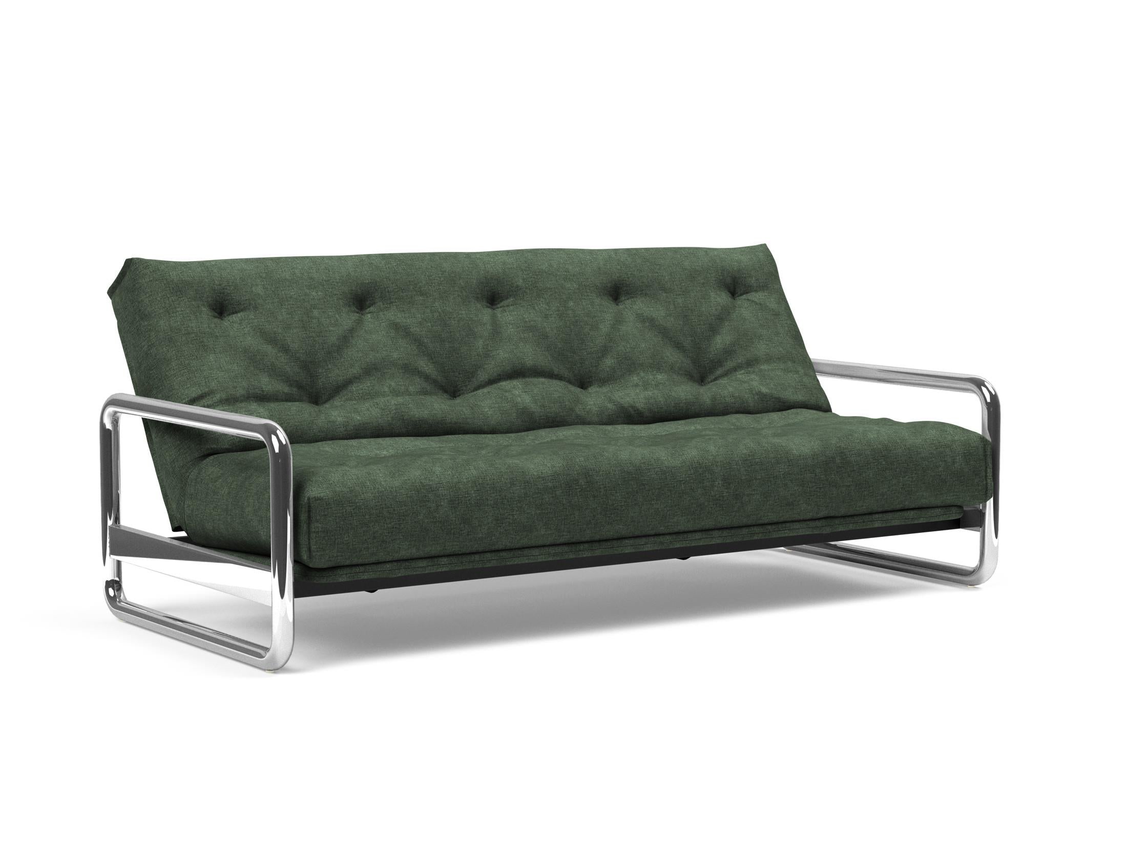 Lomira sofa bed 140 Nordic with frame cover Soft <tc>Spring</tc>