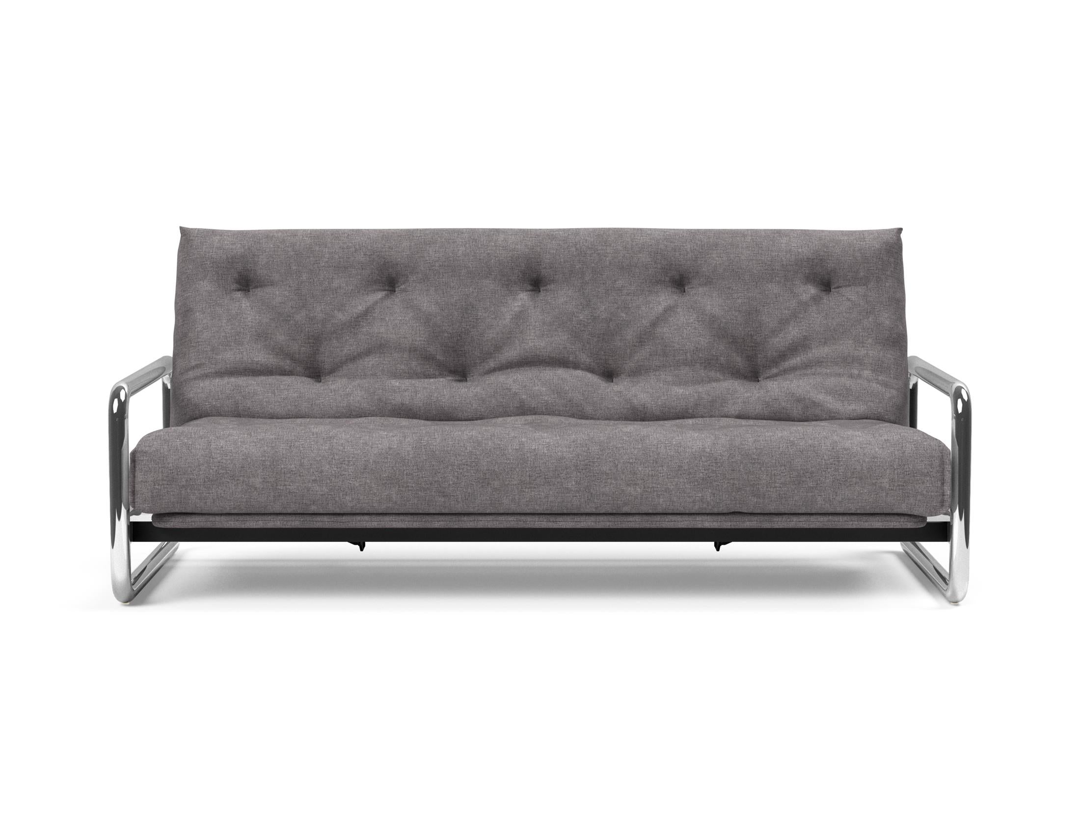 Lomira sofa bed 140 Nordic with frame cover Soft <tc>Spring</tc>