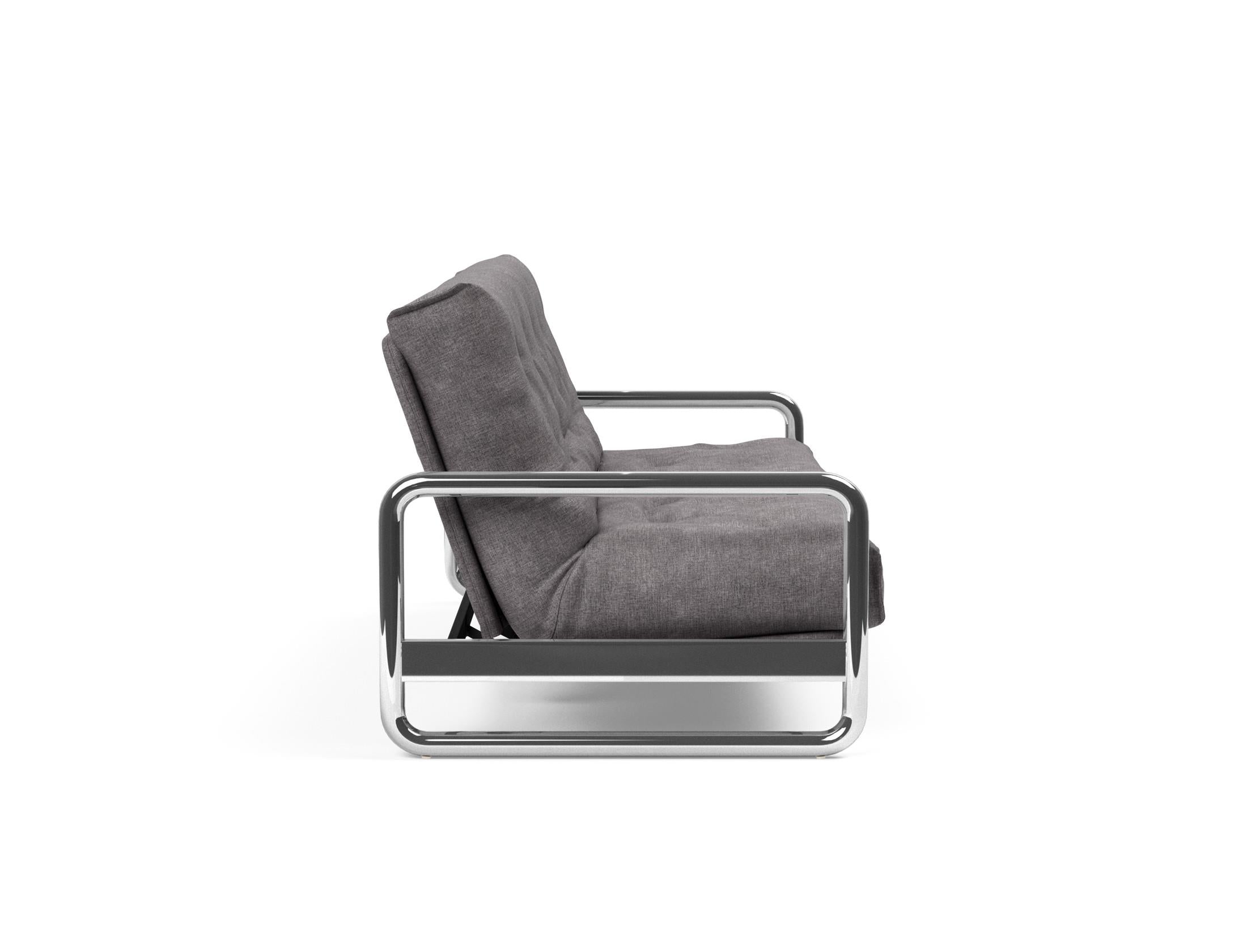 Lomira sofa bed 140 Nordic with frame cover Soft <tc>Spring</tc>