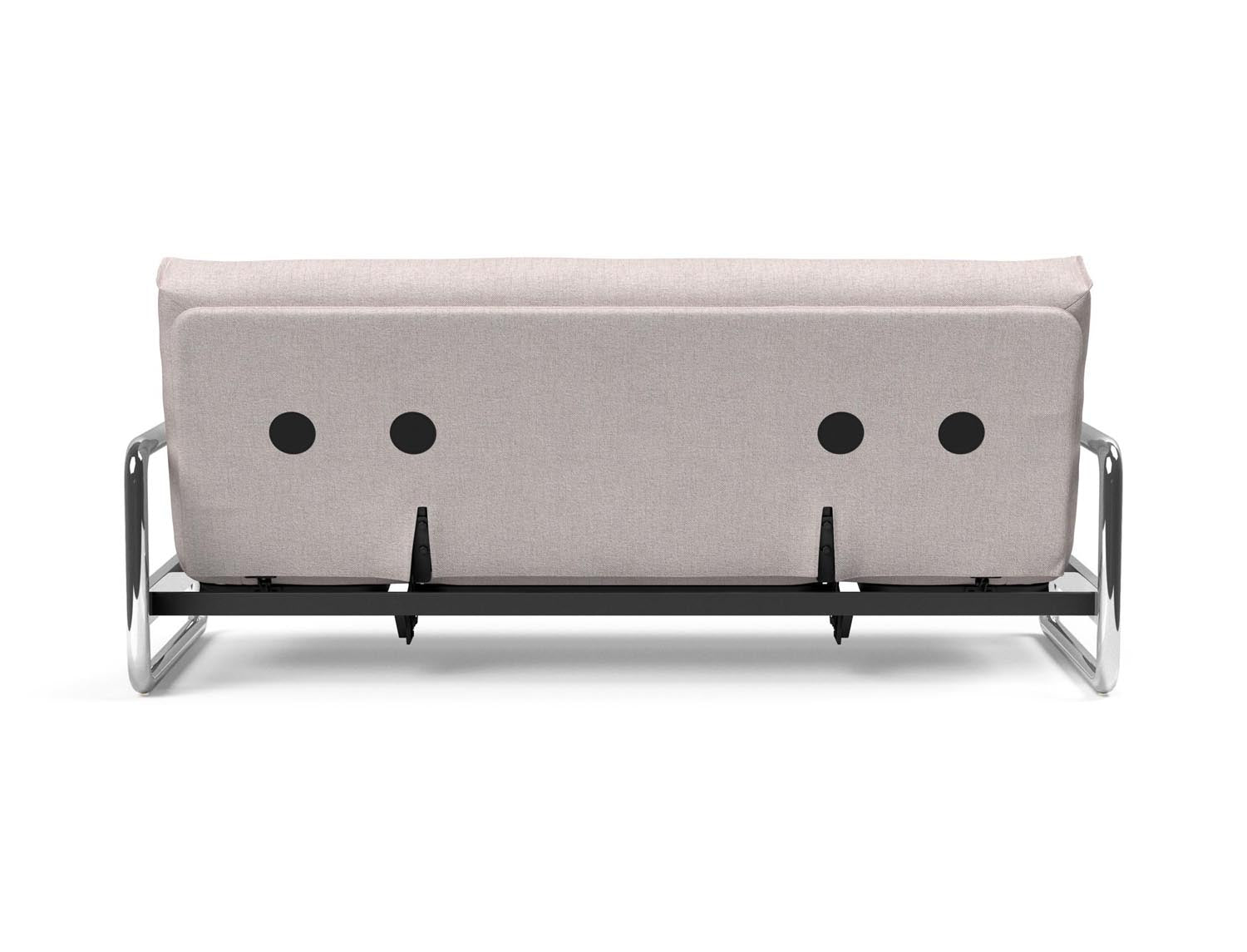 Entdecken Sie das Lomira Schlafsofa 140 Nordic Soft Spring von Innovation Living – stilvolles Design trifft auf hervorragende Schlafqualität.