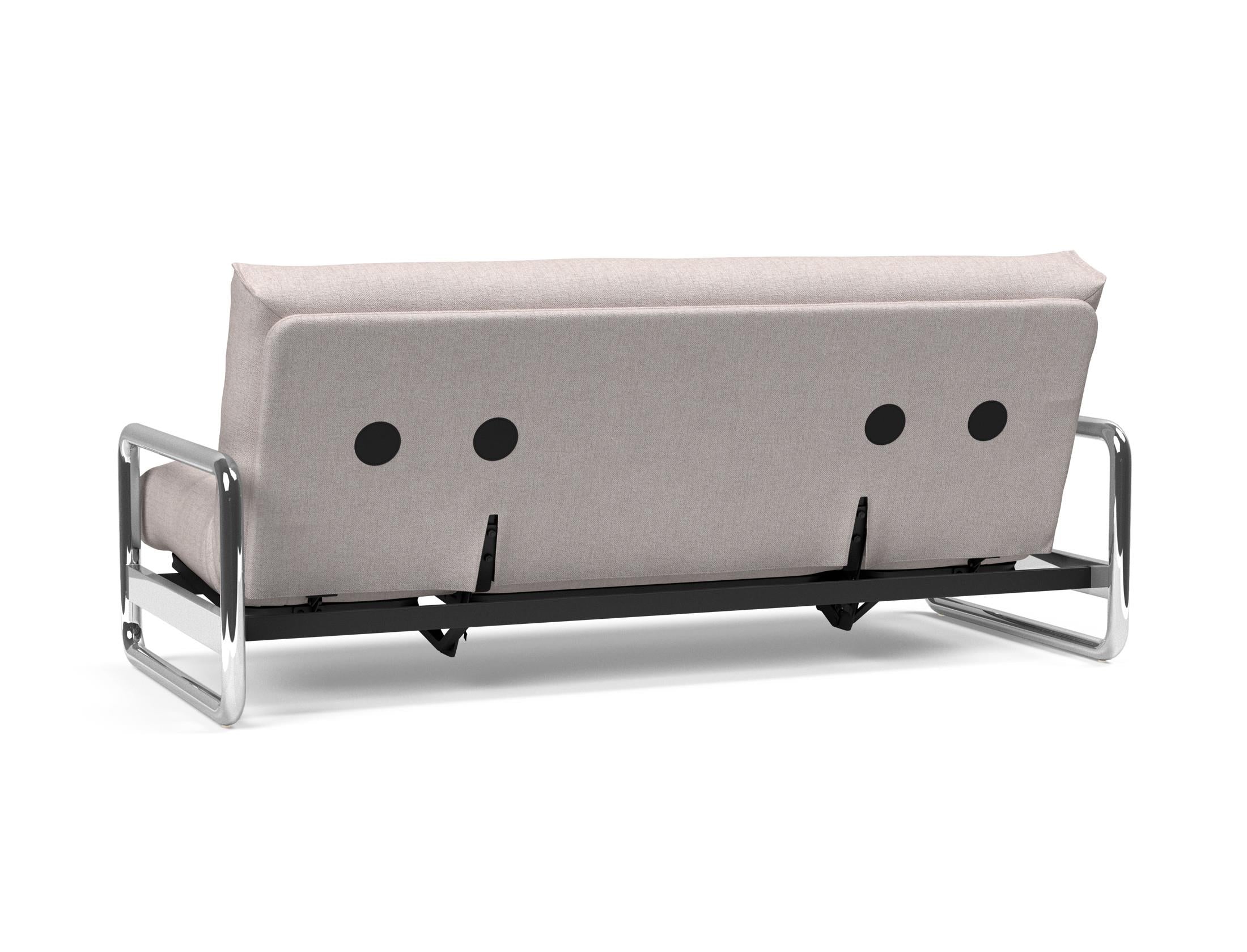 Erleben Sie das Lomira Schlafsofa 140 Nordic Soft Spring von Innovation Living – eine perfekte Kombination aus modernem Stil und optimalem Komfort für erholsame Nächte.
