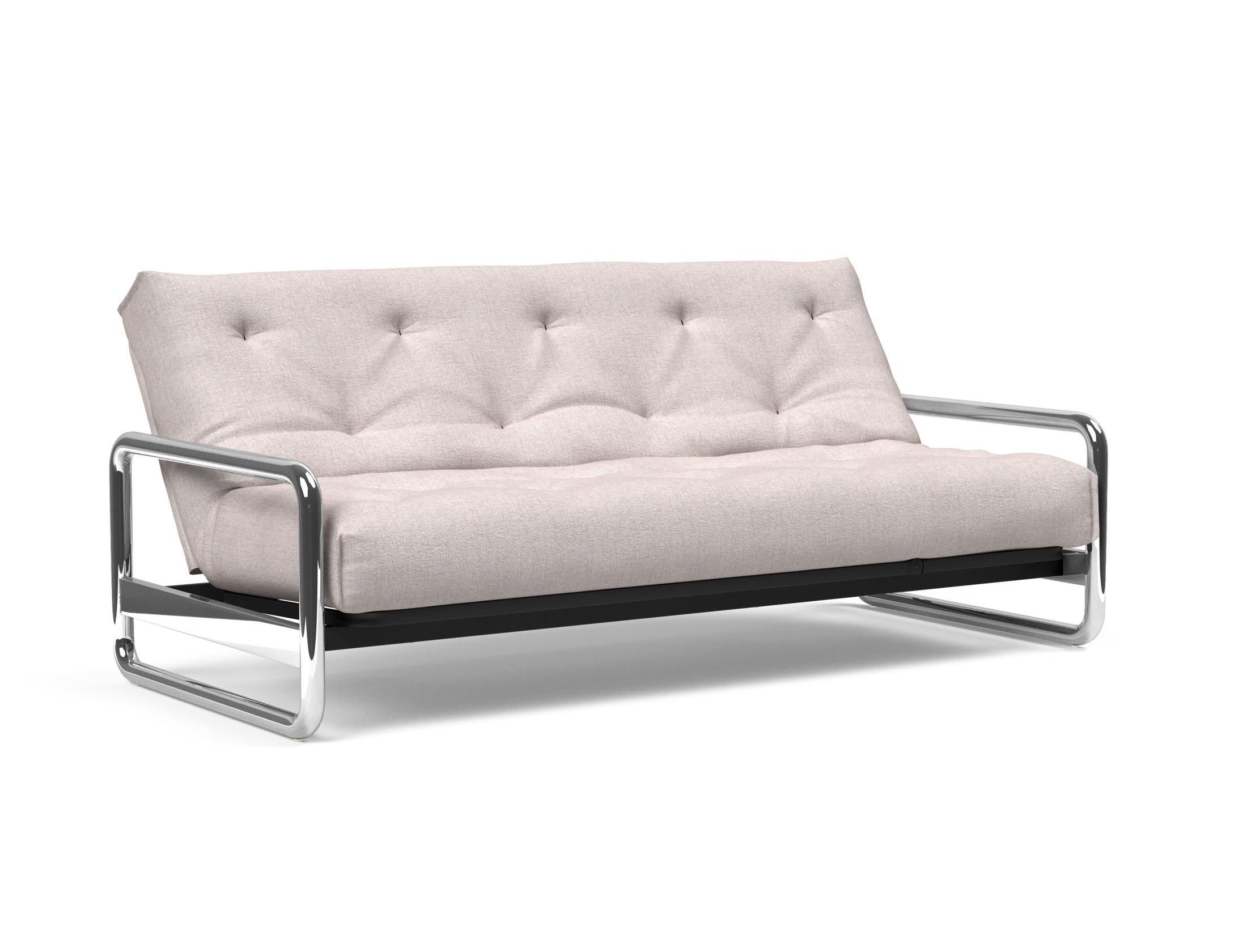 Entdecken Sie das Lomira Schlafsofa 140 Nordic Soft Spring von Innovation Living – stilvolles Design trifft auf höchsten Schlafkomfort für Ihr Zuhause.