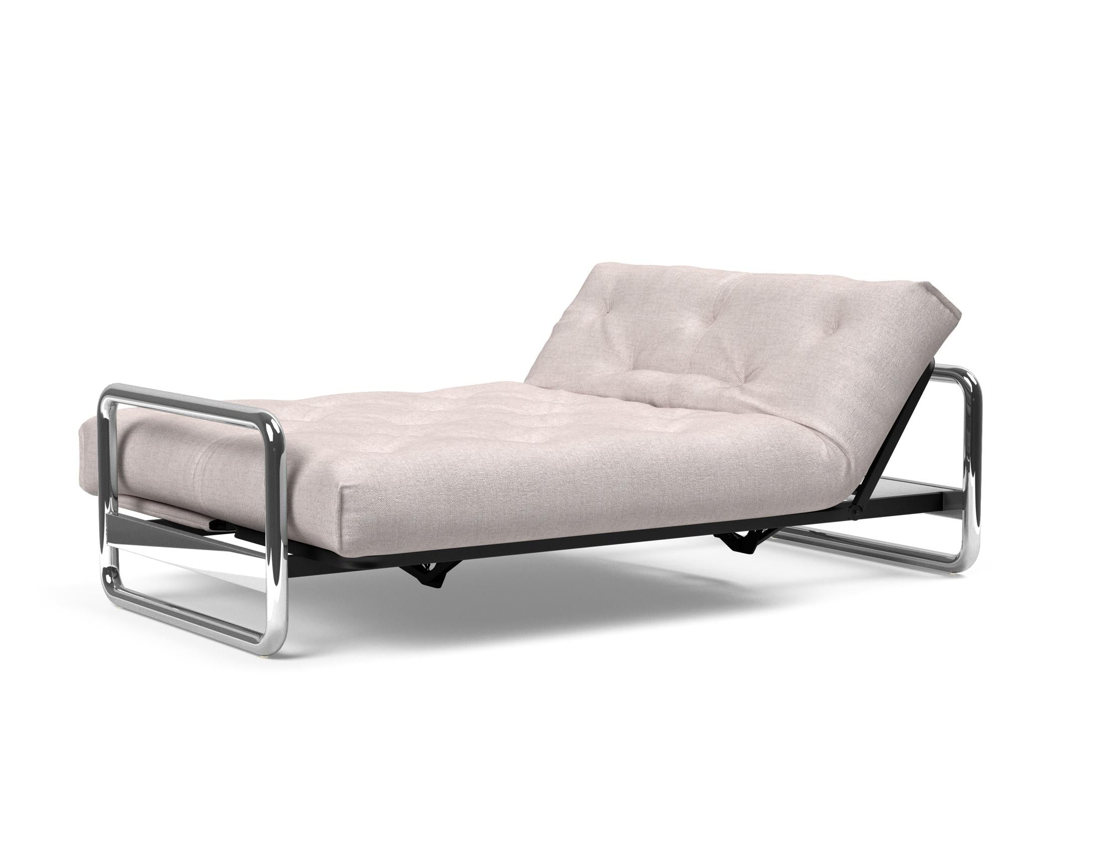 Erleben Sie das Lomira Schlafsofa 140 Nordic Soft Spring von Innovation Living – eine perfekte Kombination aus modernem Stil und optimalem Schlafkomfort.