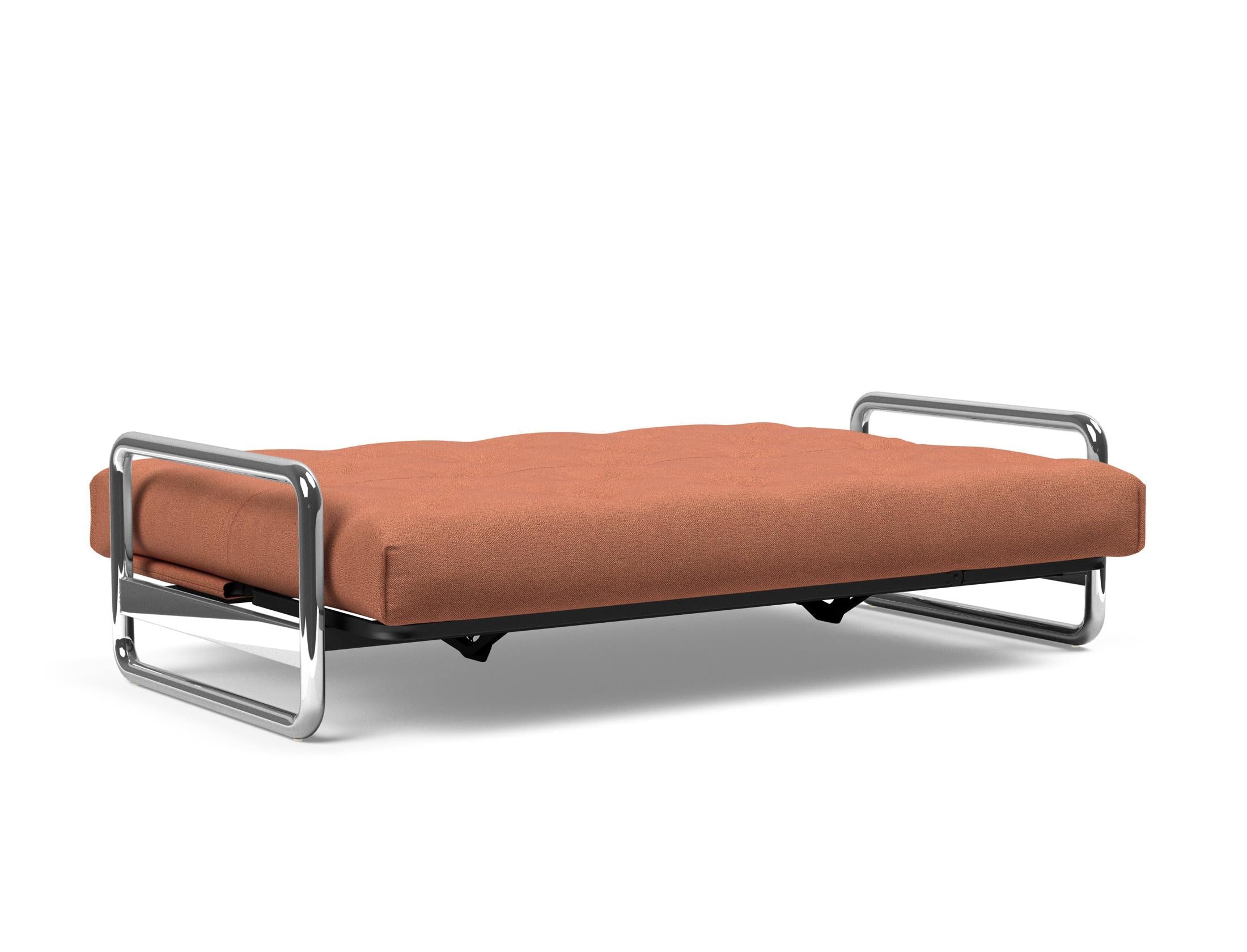 Erleben Sie das Lomira Schlafsofa 140 Nordic Soft Spring von Innovation Living – eine perfekte Kombination aus modernem Stil und optimalem Komfort für erholsame Nächte.