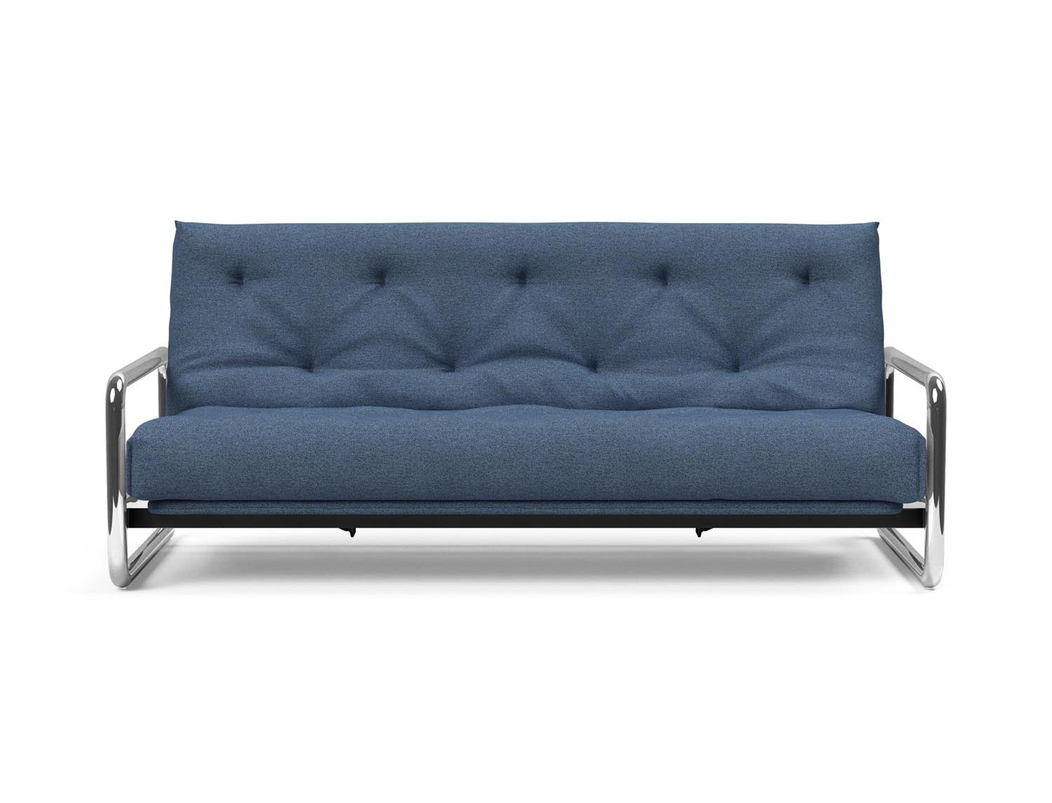 Erleben Sie das Lomira Schlafsofa 140 Nordic von Innovation Living – elegantes skandinavisches Design und optimaler Komfort dank Soft Spring Bezug.
