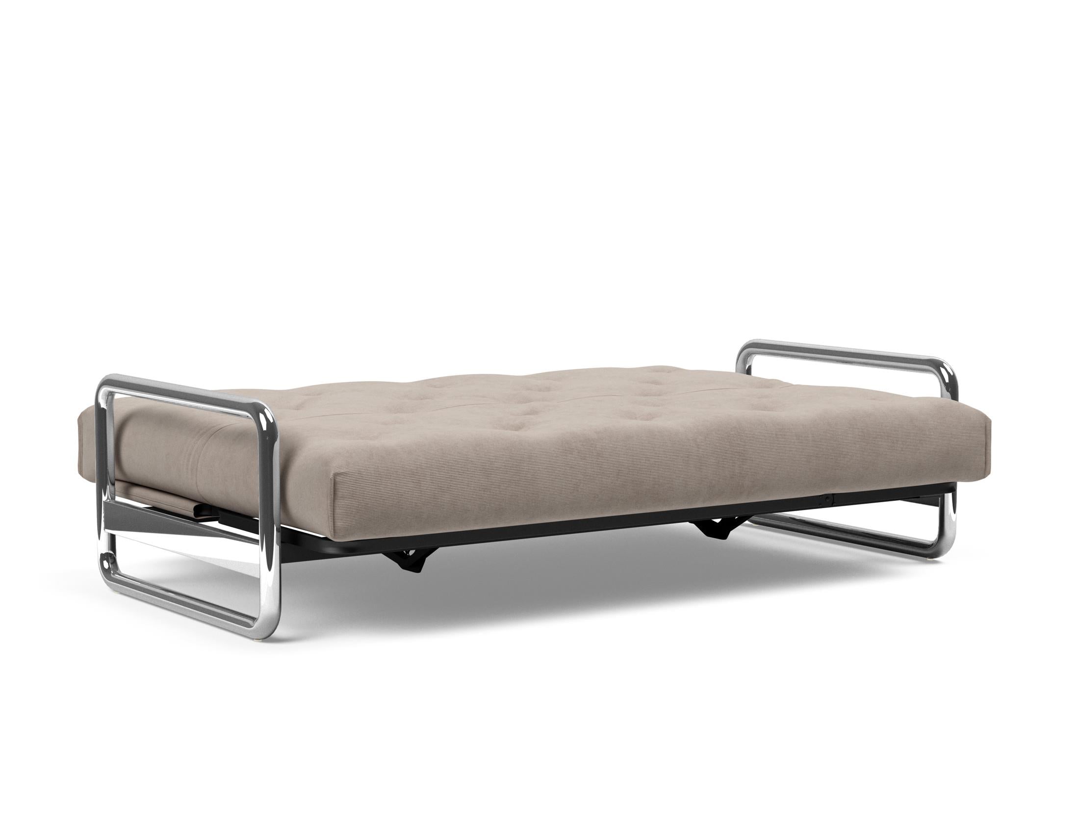 Erleben Sie das Lomira Schlafsofa 140 Nordic Soft Spring von Innovation Living – eine perfekte Kombination aus modernem Stil und optimalem Schlafkomfort.