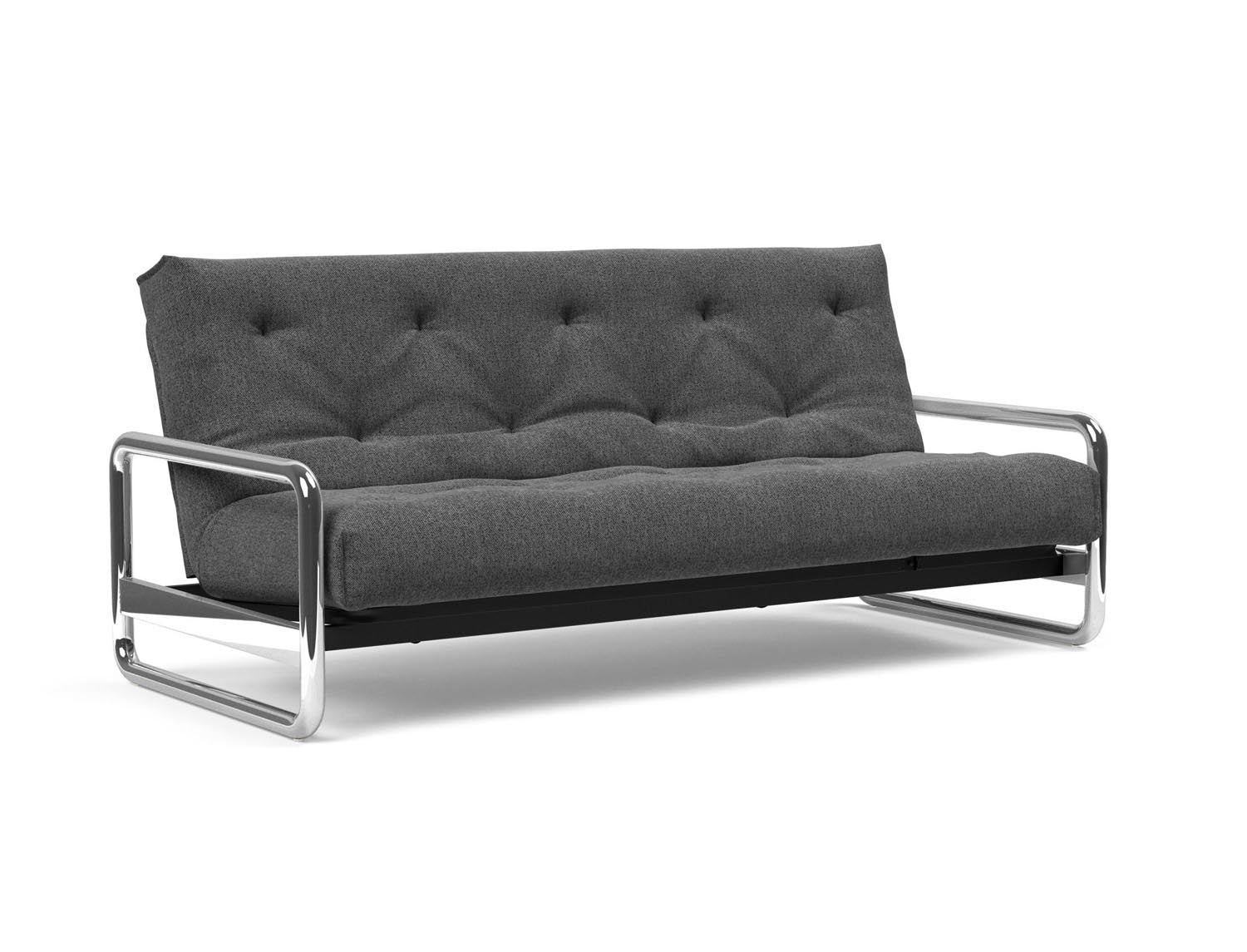 Erleben Sie das Lomira Schlafsofa 140 Nordic Soft Spring von Innovation Living – eine perfekte Kombination aus modernem Stil und optimalem Schlafkomfort.