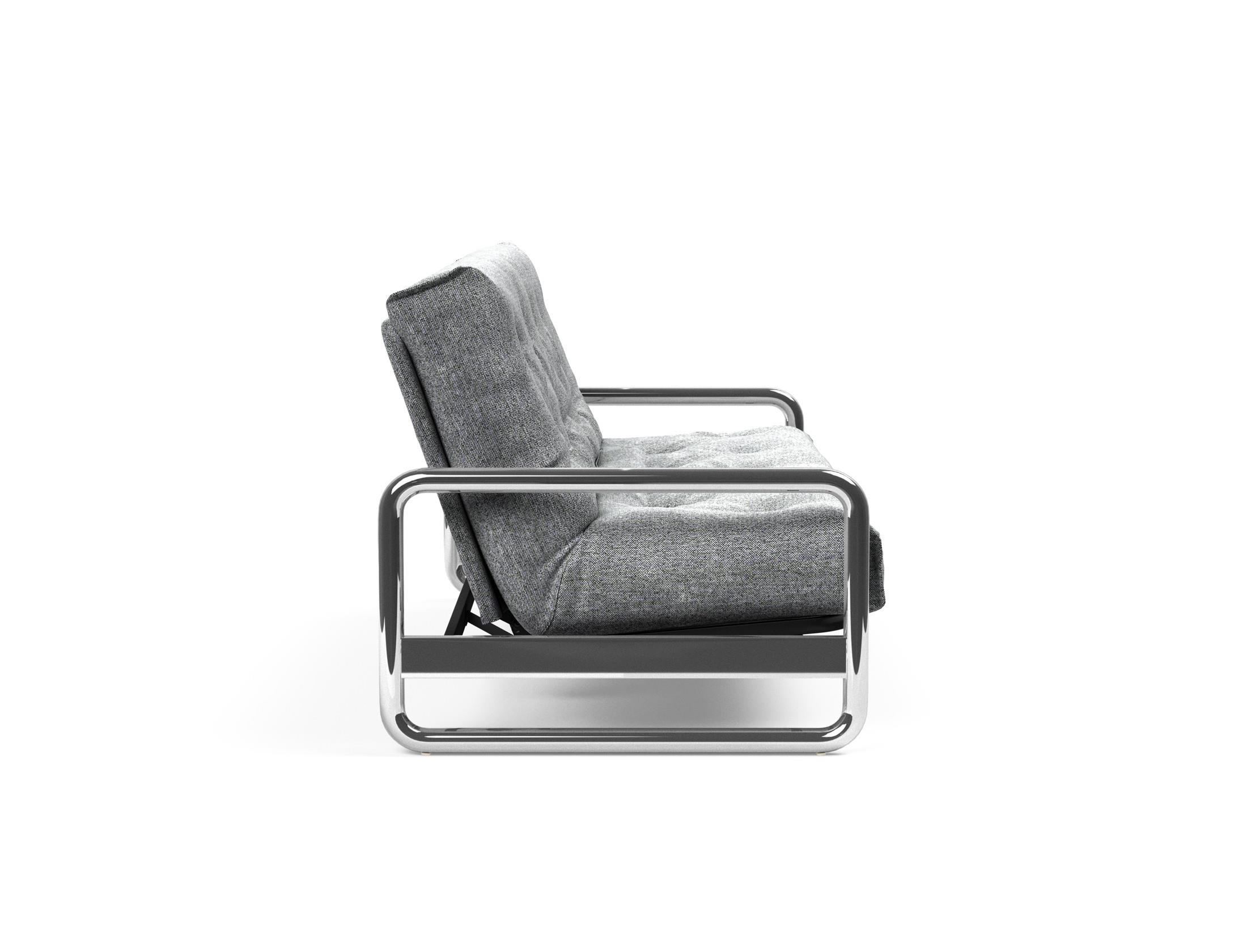 Entdecken Sie das Lomira Schlafsofa 140 Nordic Soft Spring von Innovation Living – stilvolles Design trifft auf höchsten Schlafkomfort für Ihr Zuhause.