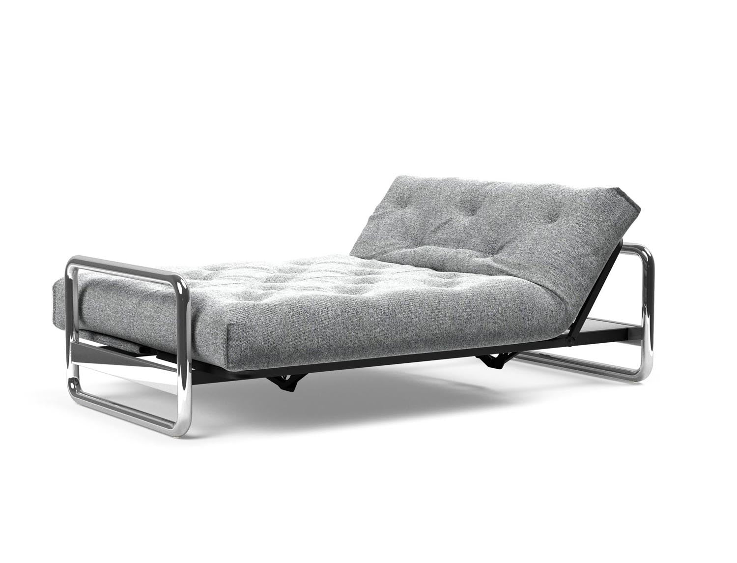 Entdecken Sie das Lomira Schlafsofa 140 Nordic Soft Spring von Innovation Living – stilvolles Design trifft auf höchsten Schlafkomfort für Ihr Zuhause.