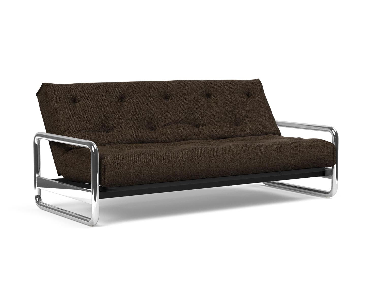 Erleben Sie das Lomira Schlafsofa 140 Nordic Soft Spring von Innovation Living – eine perfekte Kombination aus modernem Stil und optimalem Komfort für erholsame Nächte.