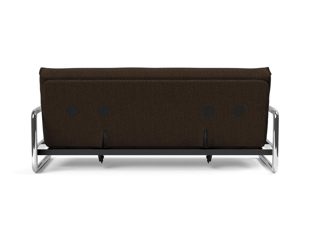 Lomira Schlafsofa 140 Nordic mit Gestellbezug Soft Spring in 358 Taura Chocco präsentiert im Onlineshop von KAQTU Design AG. Bettsofa ist von Innovation Living