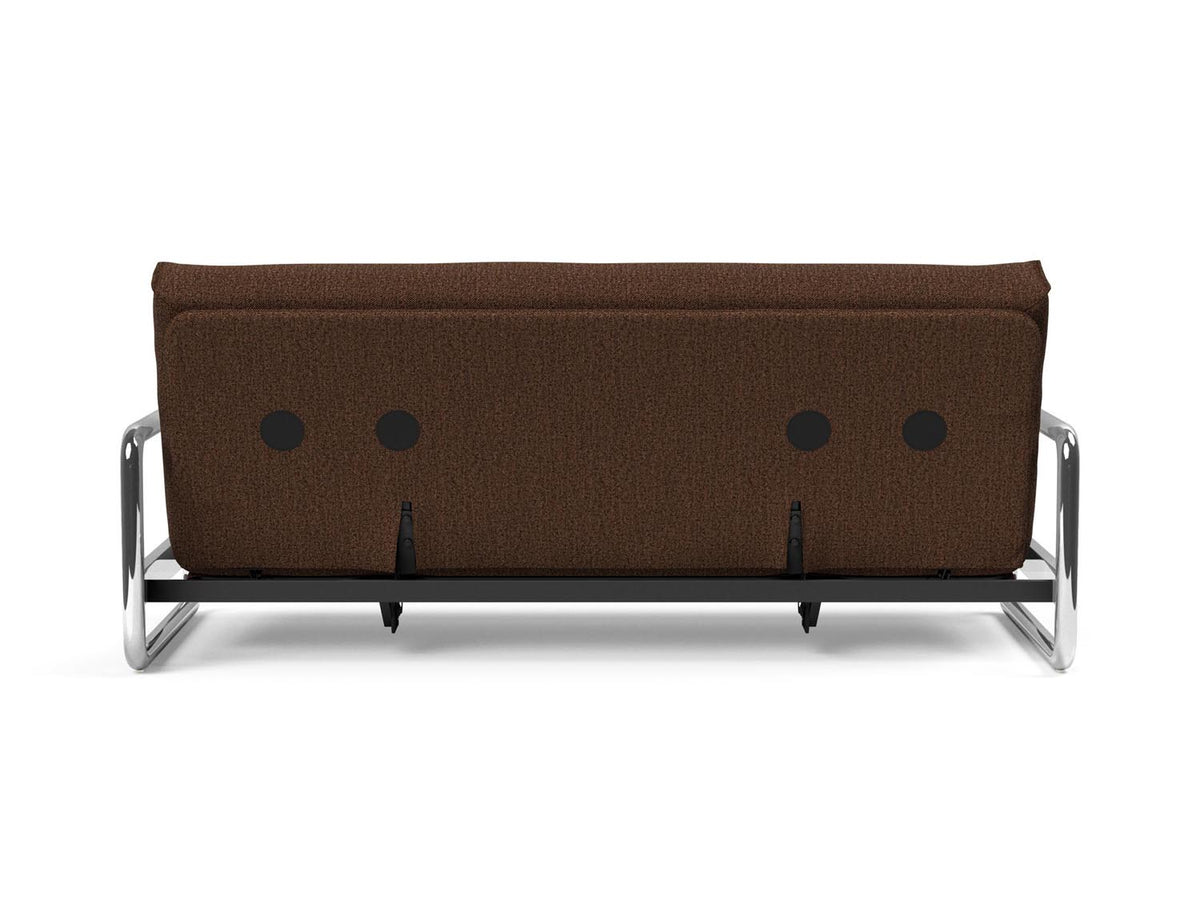 Lomira Schlafsofa 140 Nordic mit Gestellbezug Soft Spring in 359 Taura Cappuccino präsentiert im Onlineshop von KAQTU Design AG. Bettsofa ist von Innovation Living