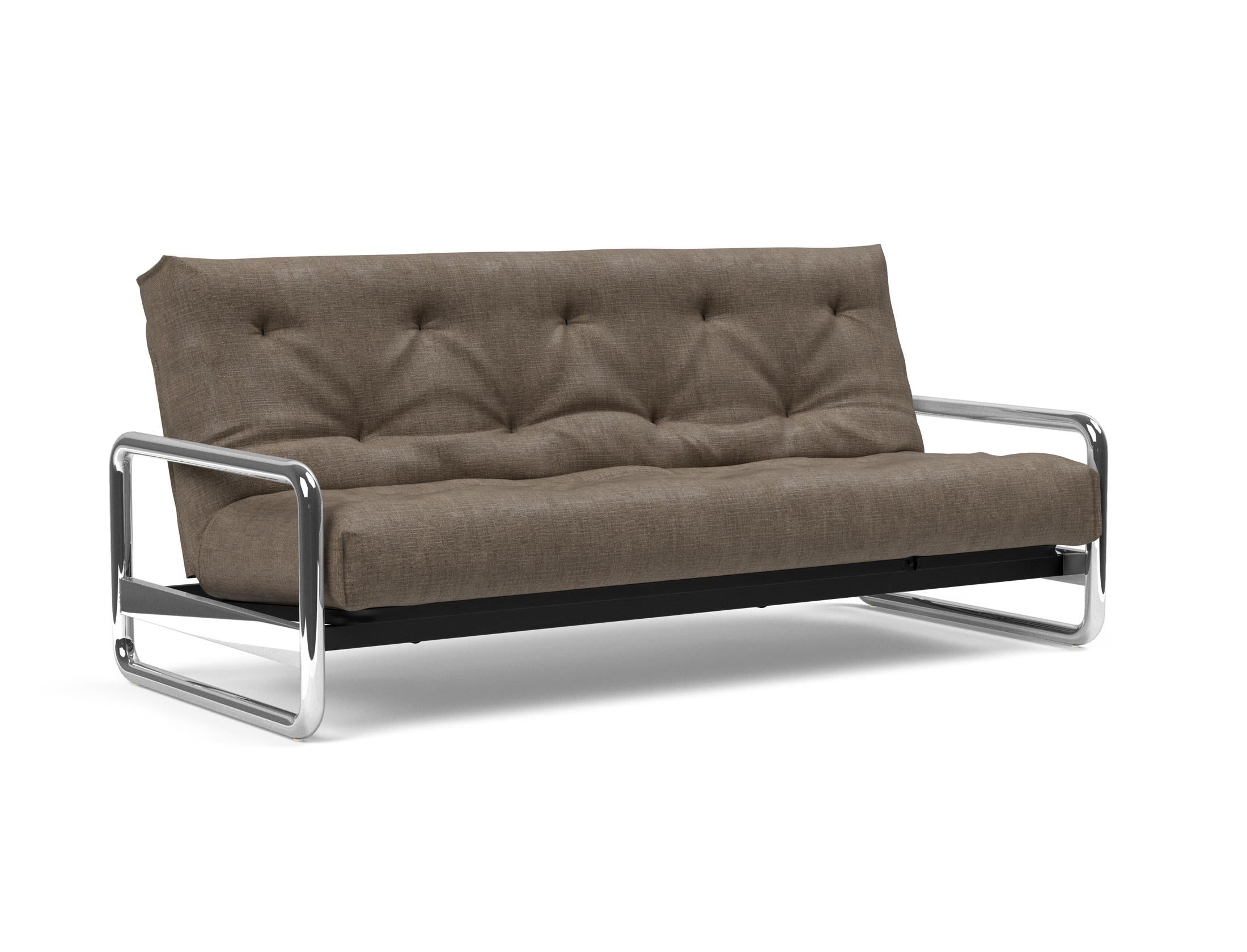 Erleben Sie das Lomira Schlafsofa 140 Nordic Soft Spring von Innovation Living – eine perfekte Kombination aus modernem Stil und optimalem Komfort für erholsame Nächte.