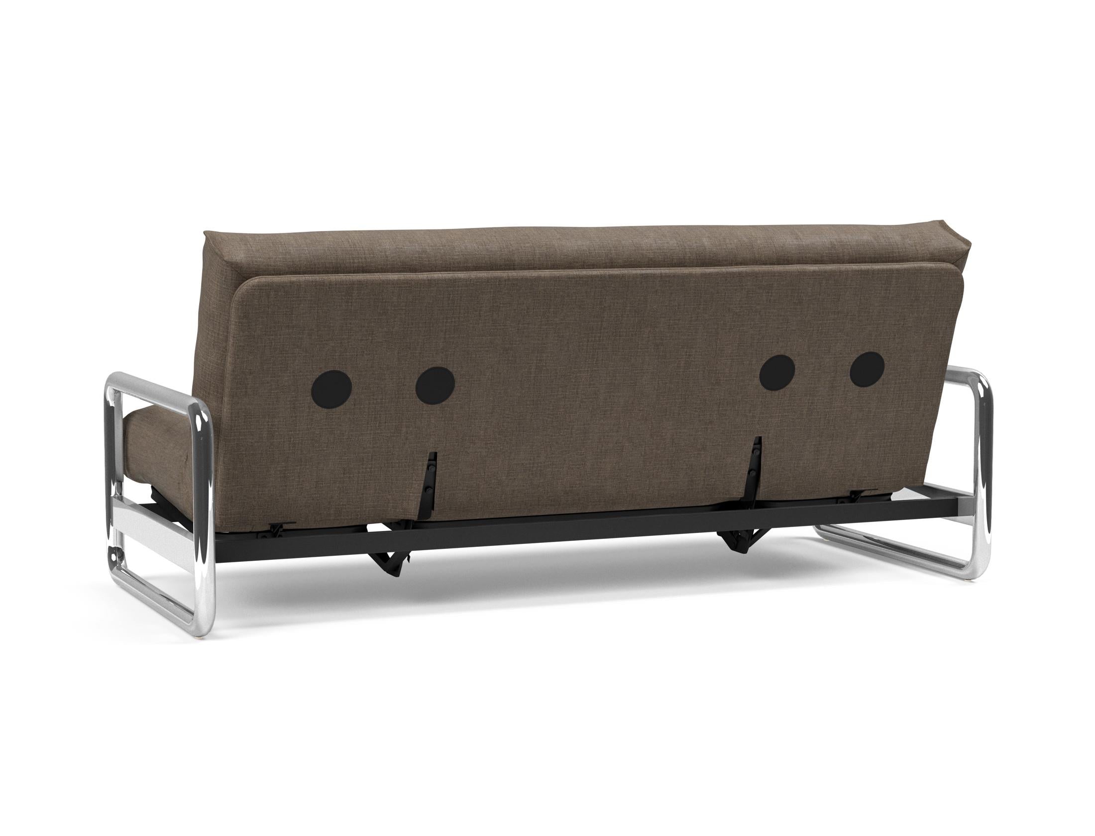 Entdecken Sie das Lomira Schlafsofa 140 Nordic Soft Spring von Innovation Living – stilvolles Design trifft auf hervorragende Schlafqualität.