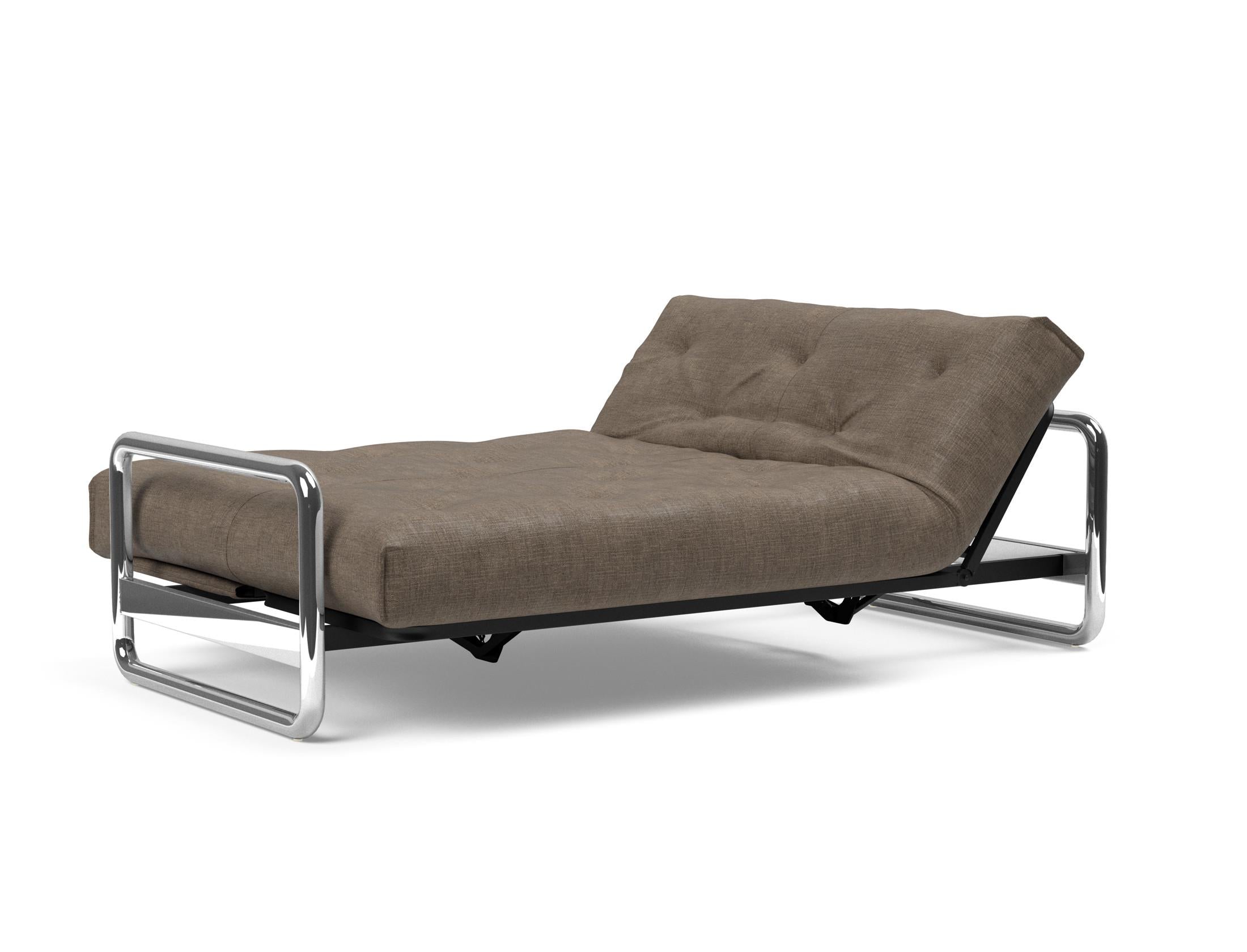 Entdecken Sie das Lomira Schlafsofa 140 Nordic Soft Spring von Innovation Living – stilvolles Design trifft auf höchsten Schlafkomfort für Ihr Zuhause.