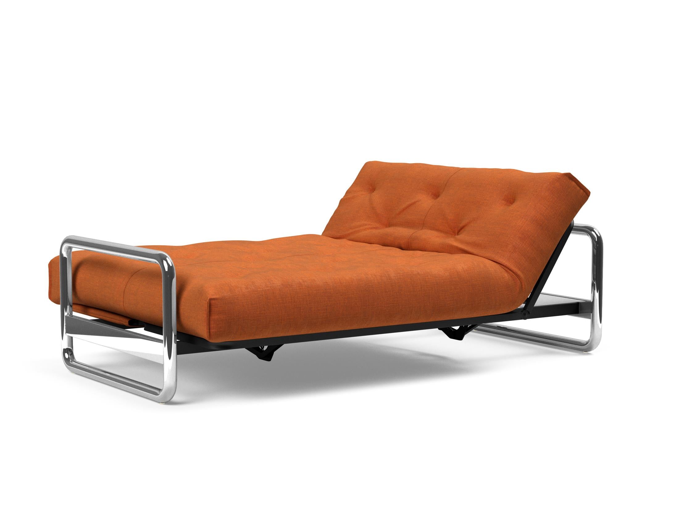 Entdecken Sie das Lomira Schlafsofa 140 Nordic Soft Spring von Innovation Living – stilvolles Design trifft auf hervorragende Schlafqualität.