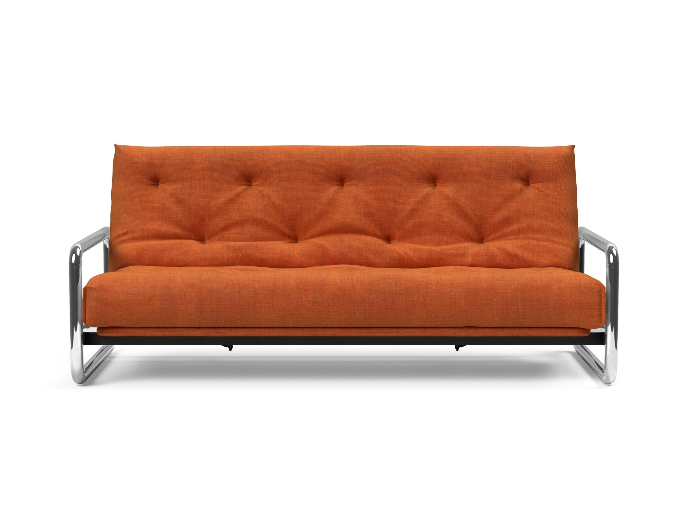Erleben Sie das Lomira Schlafsofa 140 Nordic von Innovation Living – elegantes skandinavisches Design und optimaler Komfort dank Soft Spring Bezug.