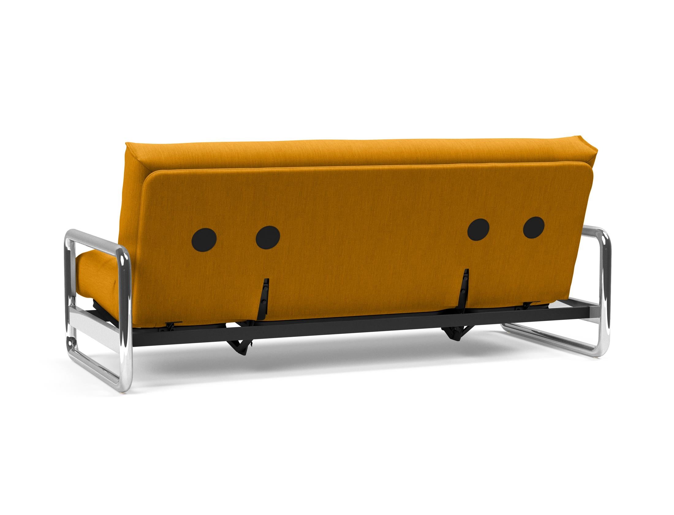 Entdecken Sie das Lomira Schlafsofa 140 Nordic Soft Spring von Innovation Living – stilvolles Design trifft auf hervorragende Schlafqualität.