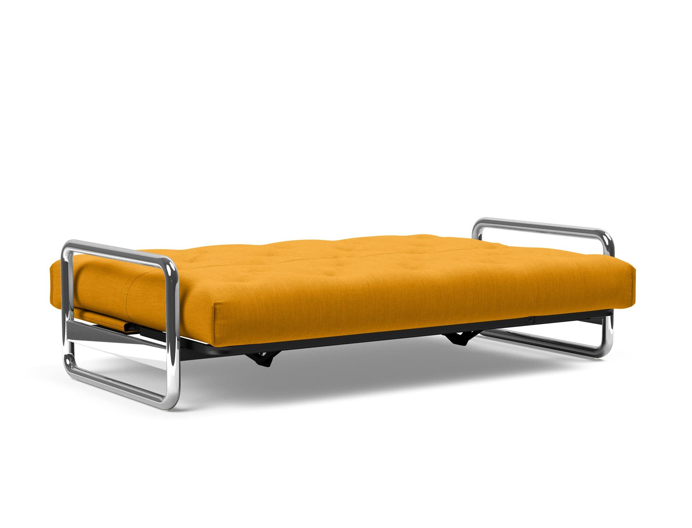 Erleben Sie das Lomira Schlafsofa 140 Nordic Soft Spring von Innovation Living – eine perfekte Kombination aus modernem Stil und optimalem Schlafkomfort.