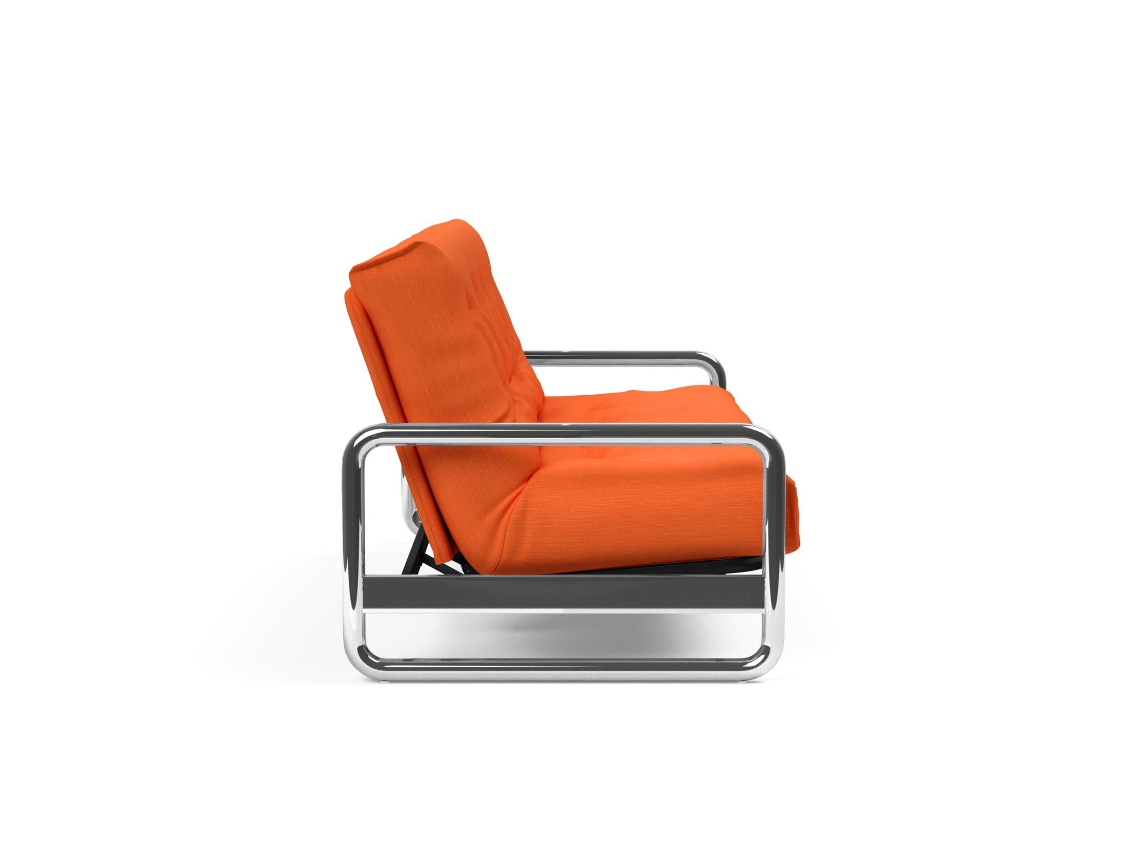 Entdecken Sie das Lomira Schlafsofa 140 Nordic Soft Spring von Innovation Living – stilvolles Design trifft auf hervorragende Schlafqualität.