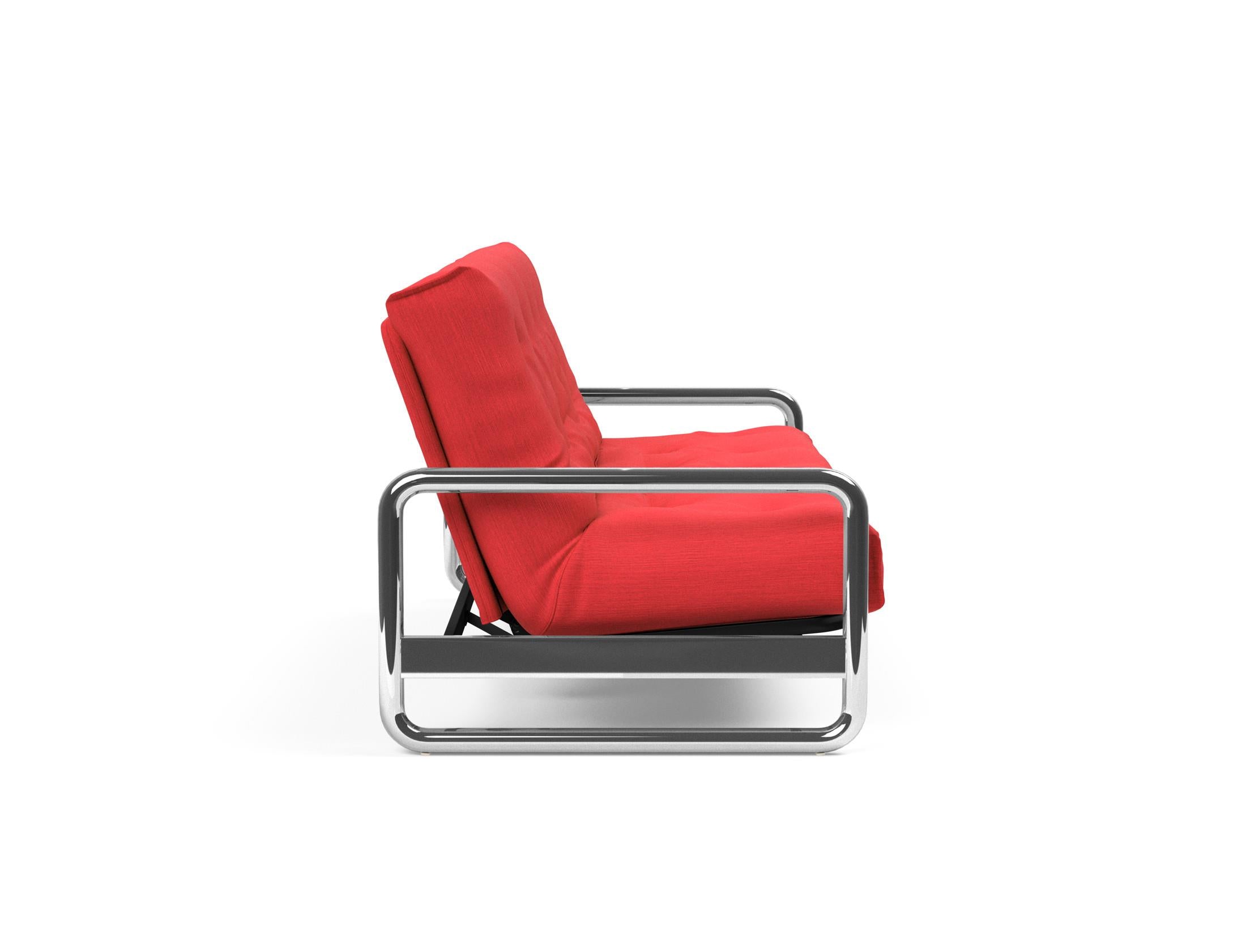 Entdecken Sie das Lomira Schlafsofa 140 Nordic Soft Spring von Innovation Living – stilvolles Design trifft auf höchsten Schlafkomfort für Ihr Zuhause.