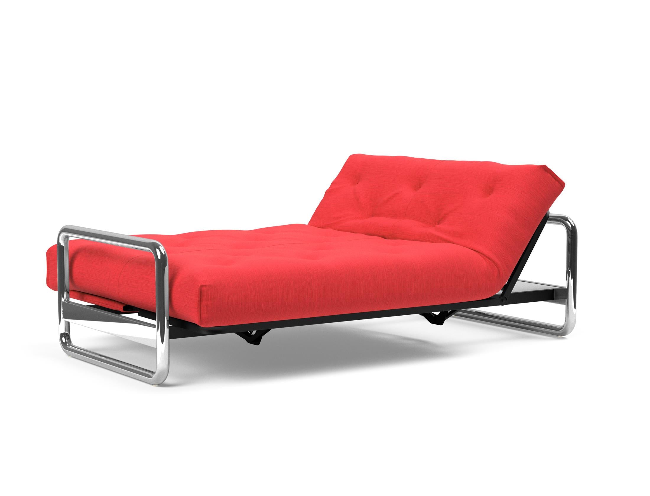 Entdecken Sie das Lomira Schlafsofa 140 Nordic Soft Spring von Innovation Living – stilvolles Design trifft auf höchsten Schlafkomfort für Ihr Zuhause.