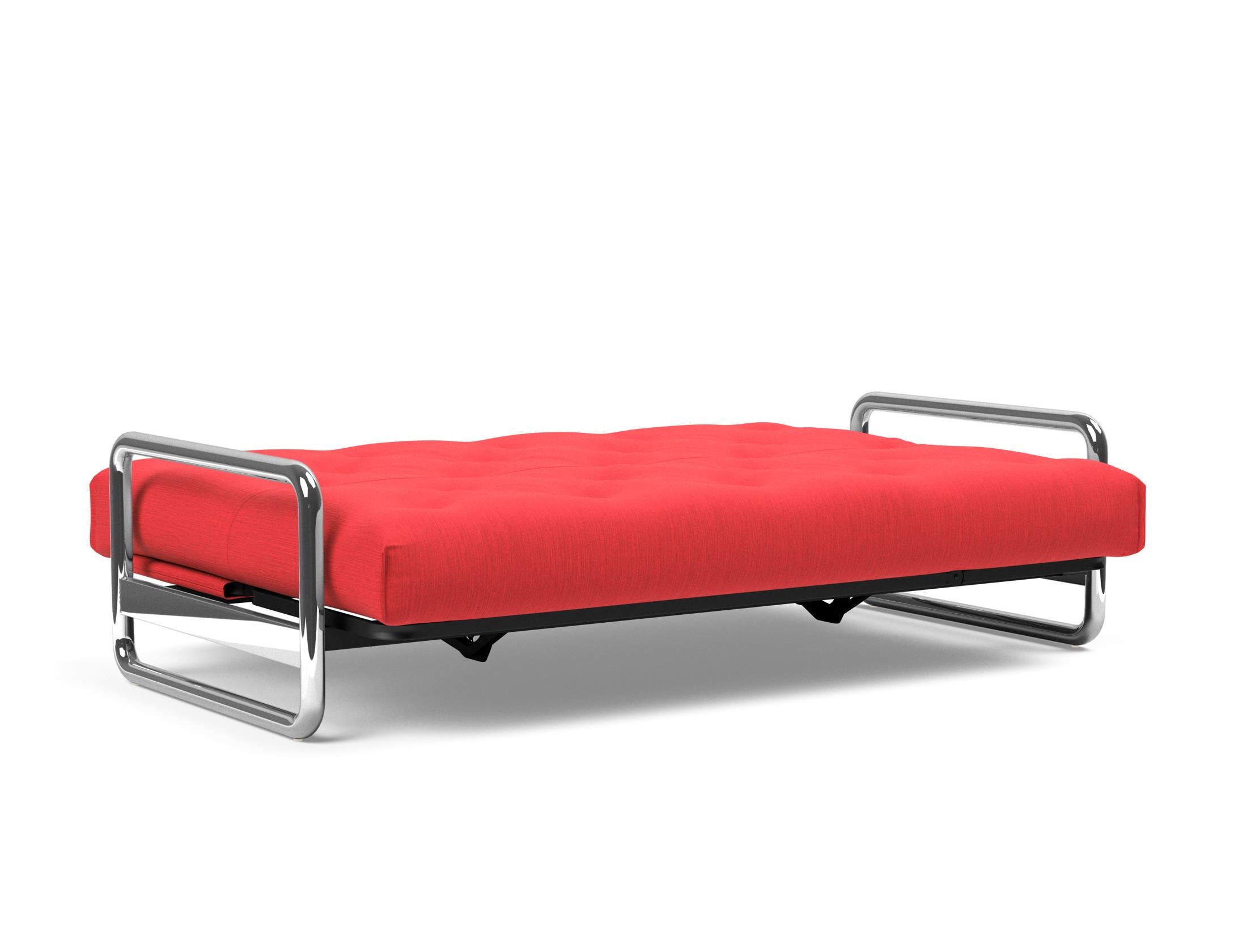 Erleben Sie das Lomira Schlafsofa 140 Nordic Soft Spring von Innovation Living – eine perfekte Kombination aus modernem Stil und optimalem Schlafkomfort.