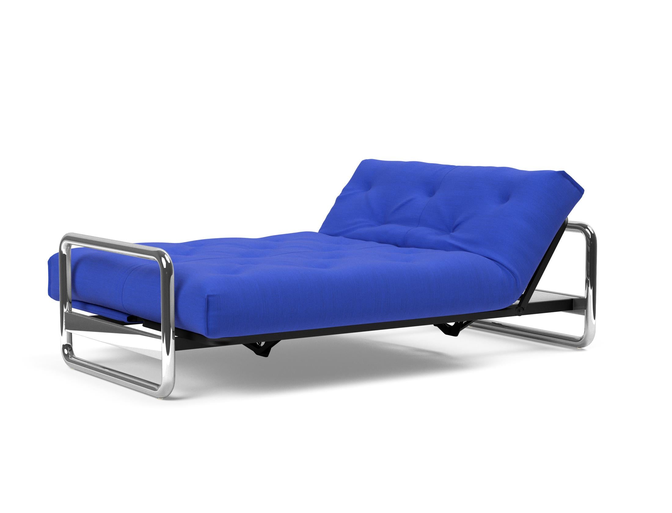 Entdecken Sie das Lomira Schlafsofa 140 Nordic Soft Spring von Innovation Living – stilvolles Design trifft auf hervorragende Schlafqualität.