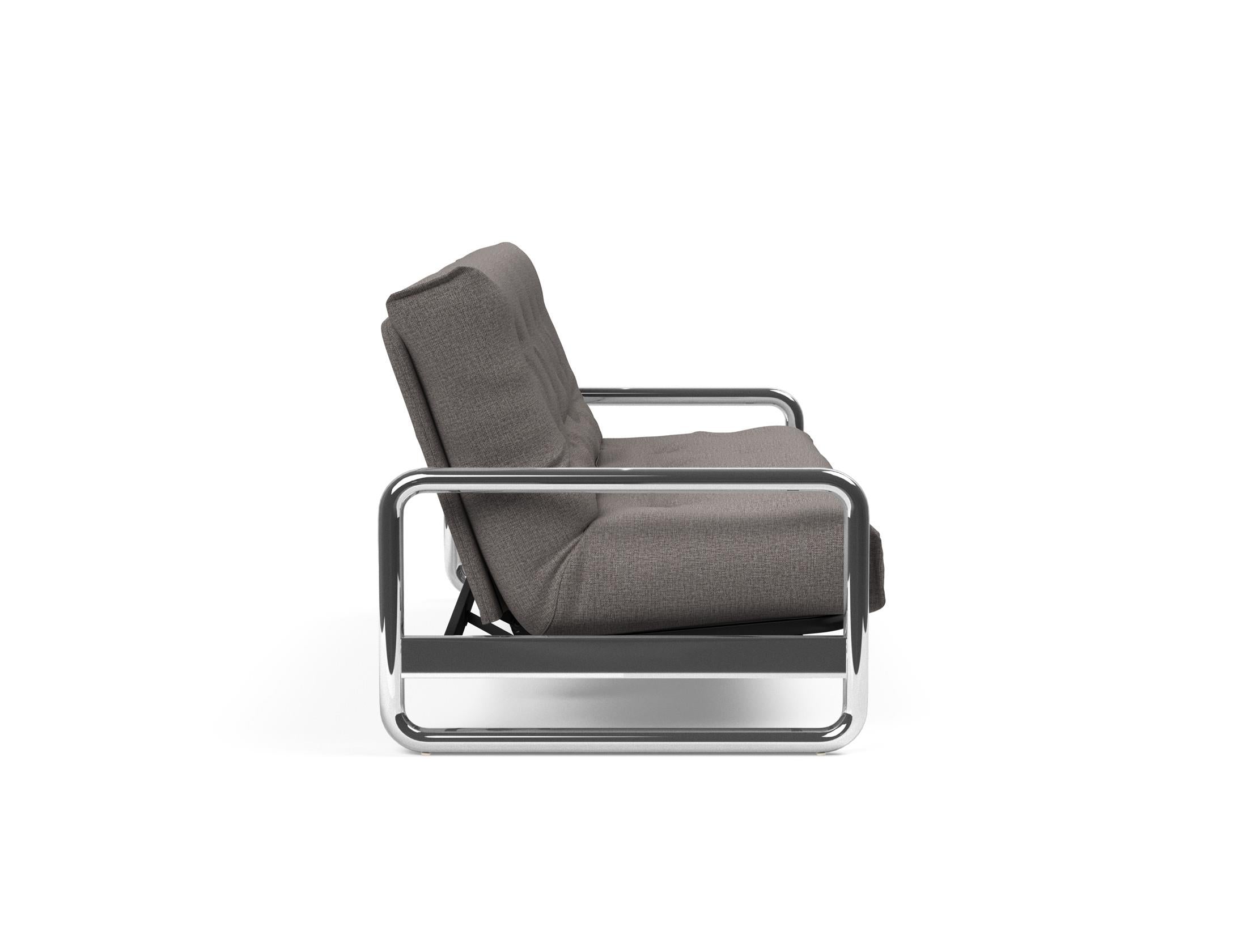 Entdecken Sie das Lomira Schlafsofa 140 Nordic Soft Spring von Innovation Living – stilvolles Design trifft auf hervorragende Schlafqualität.