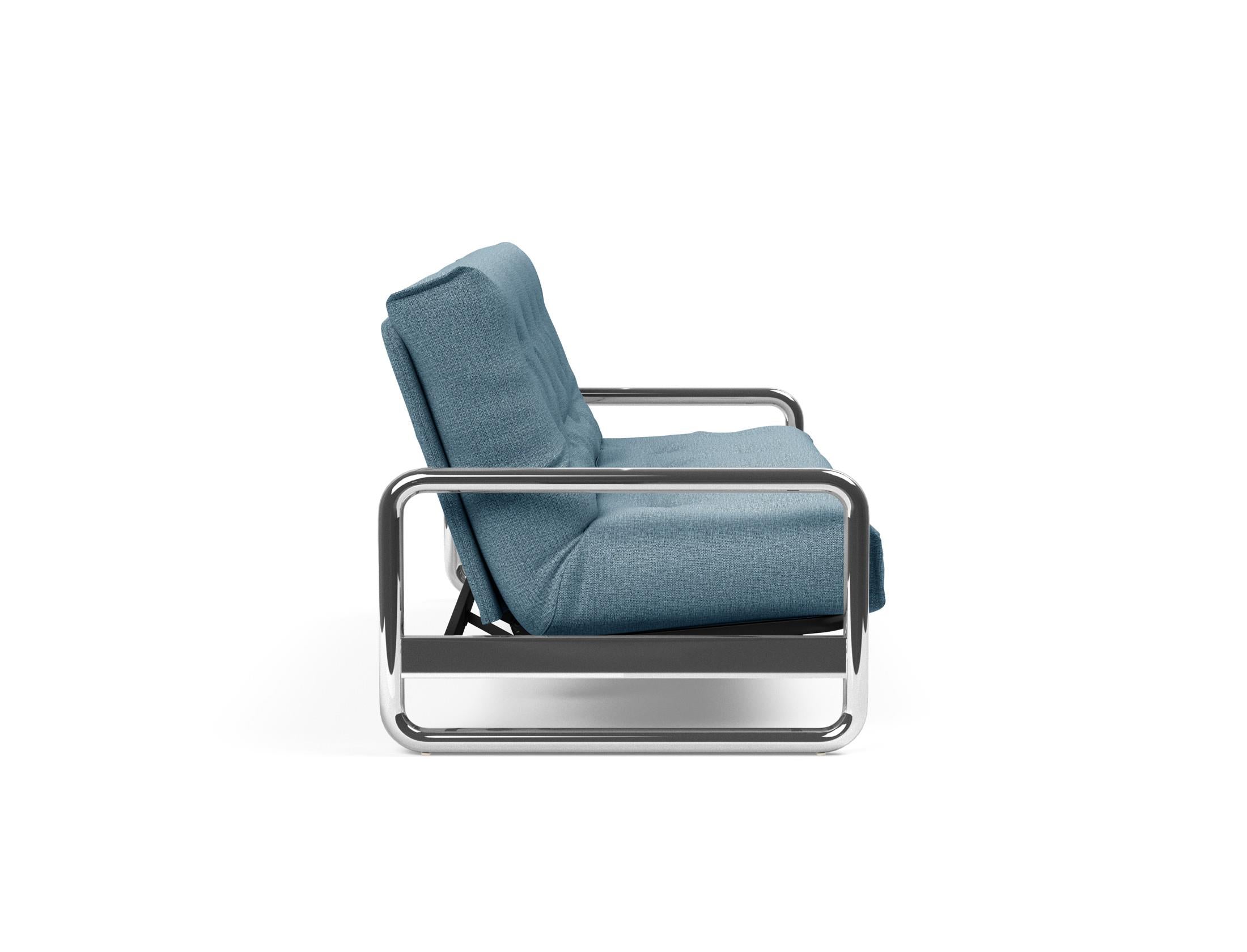 Entdecken Sie das Lomira Schlafsofa 140 Nordic Soft Spring von Innovation Living – stilvolles Design trifft auf höchsten Schlafkomfort für Ihr Zuhause.
