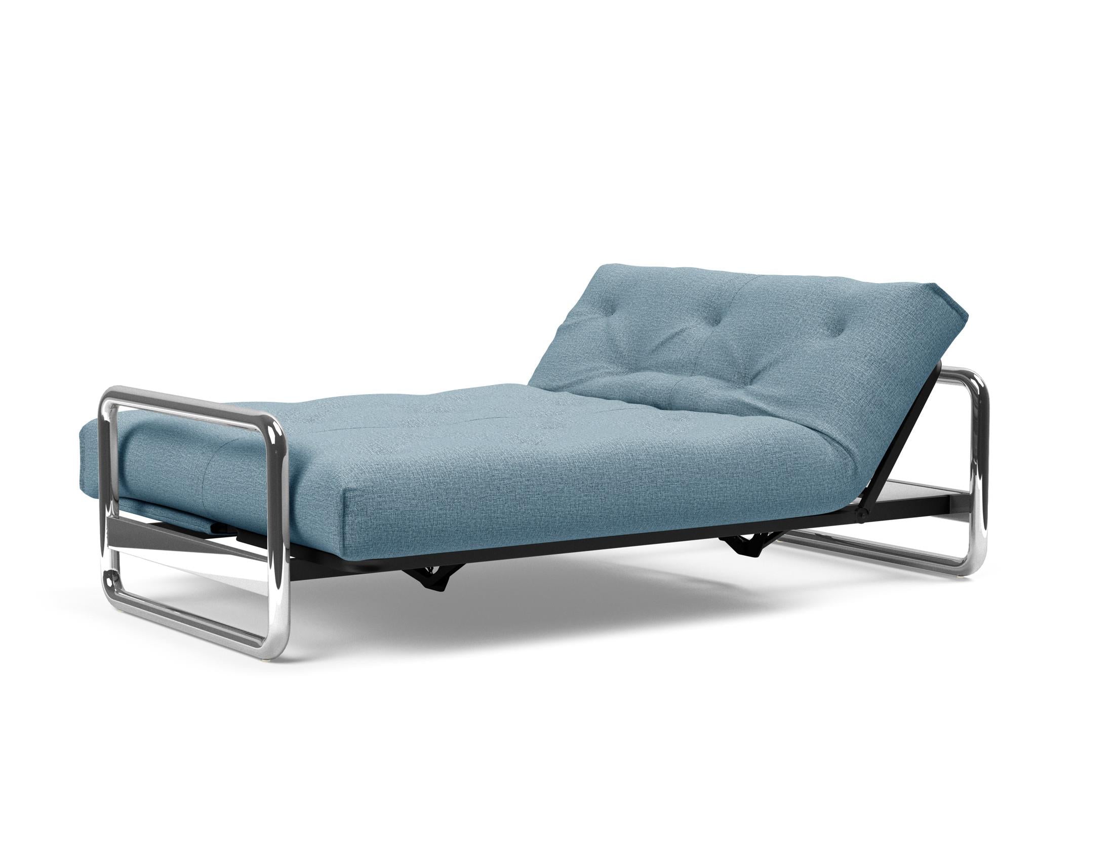 Entdecken Sie das Lomira Schlafsofa 140 Nordic Soft Spring von Innovation Living – stilvolles Design trifft auf höchsten Schlafkomfort für Ihr Zuhause.