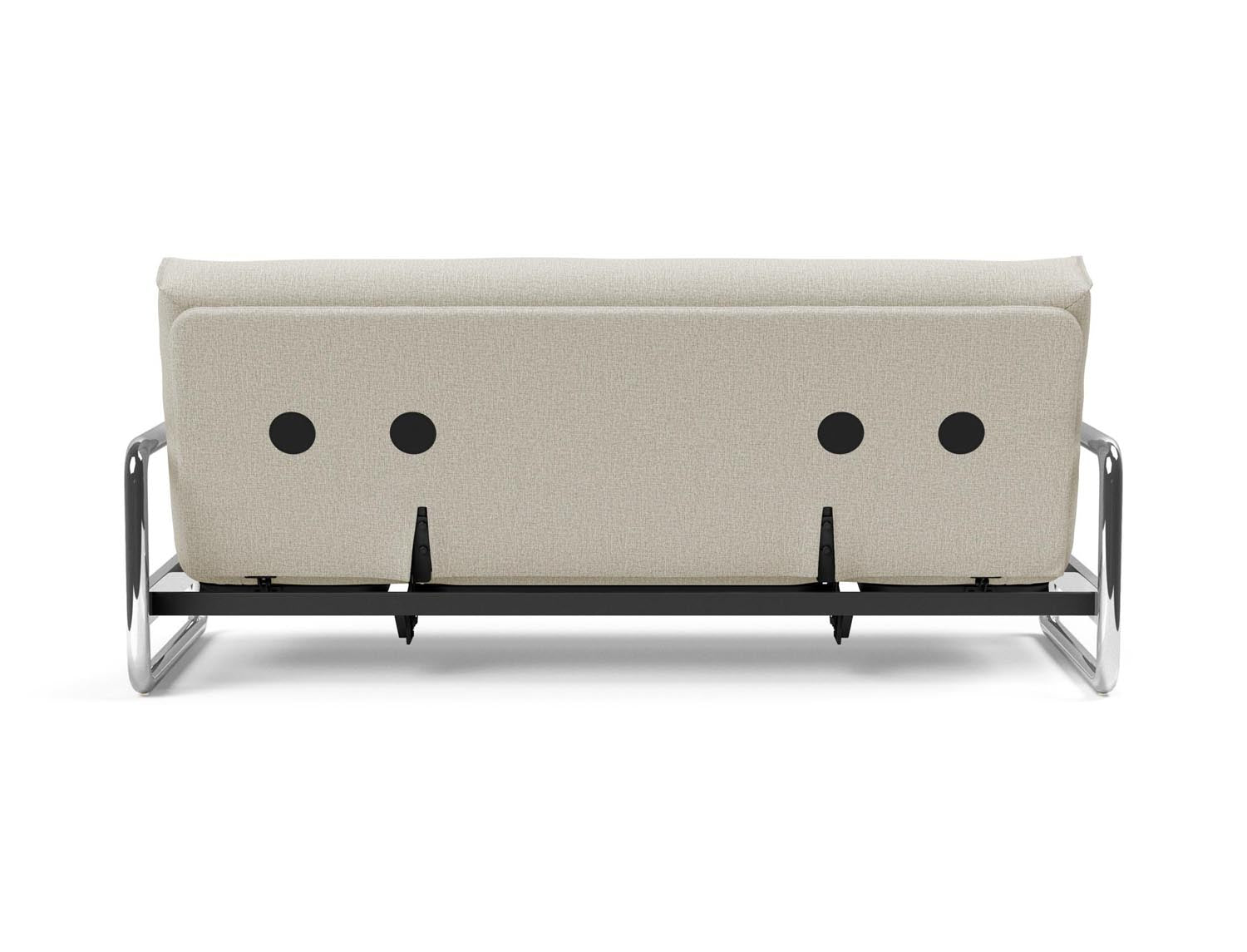 Erleben Sie das Lomira Schlafsofa 140 Nordic Soft Spring von Innovation Living – eine perfekte Kombination aus modernem Stil und optimalem Komfort für erholsame Nächte.